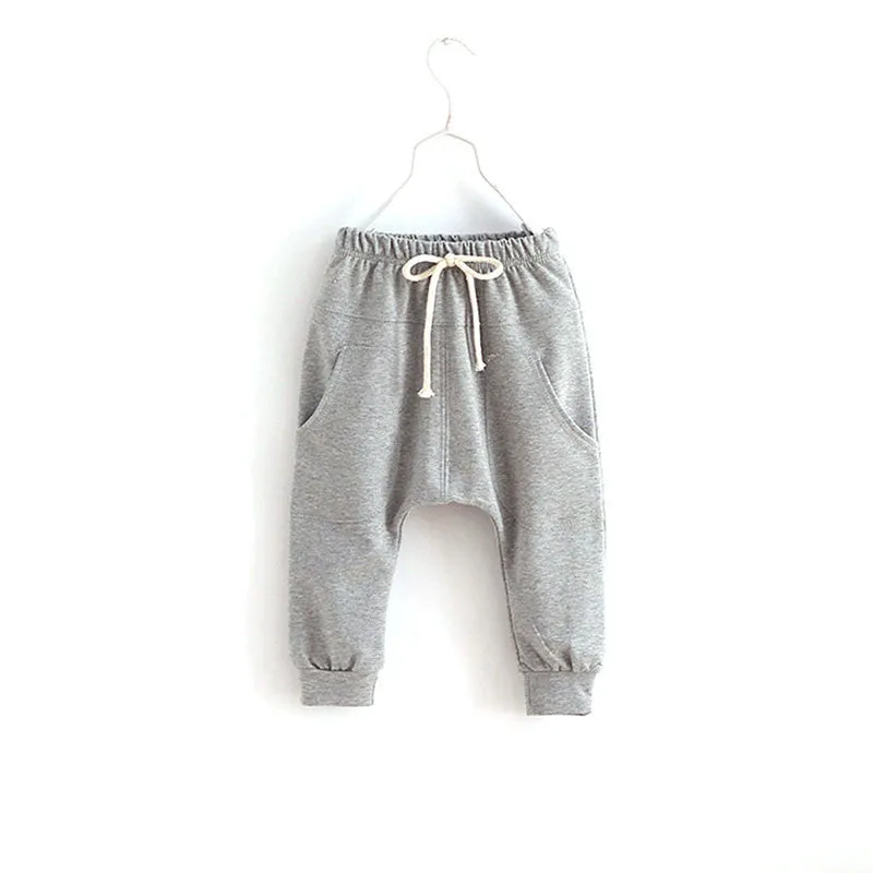 Fitness Kid Toddler Child Harem Pants Baby Boy Girl Trousers Bottoms