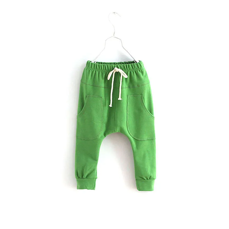 Fitness Kid Toddler Child Harem Pants Baby Boy Girl Trousers Bottoms