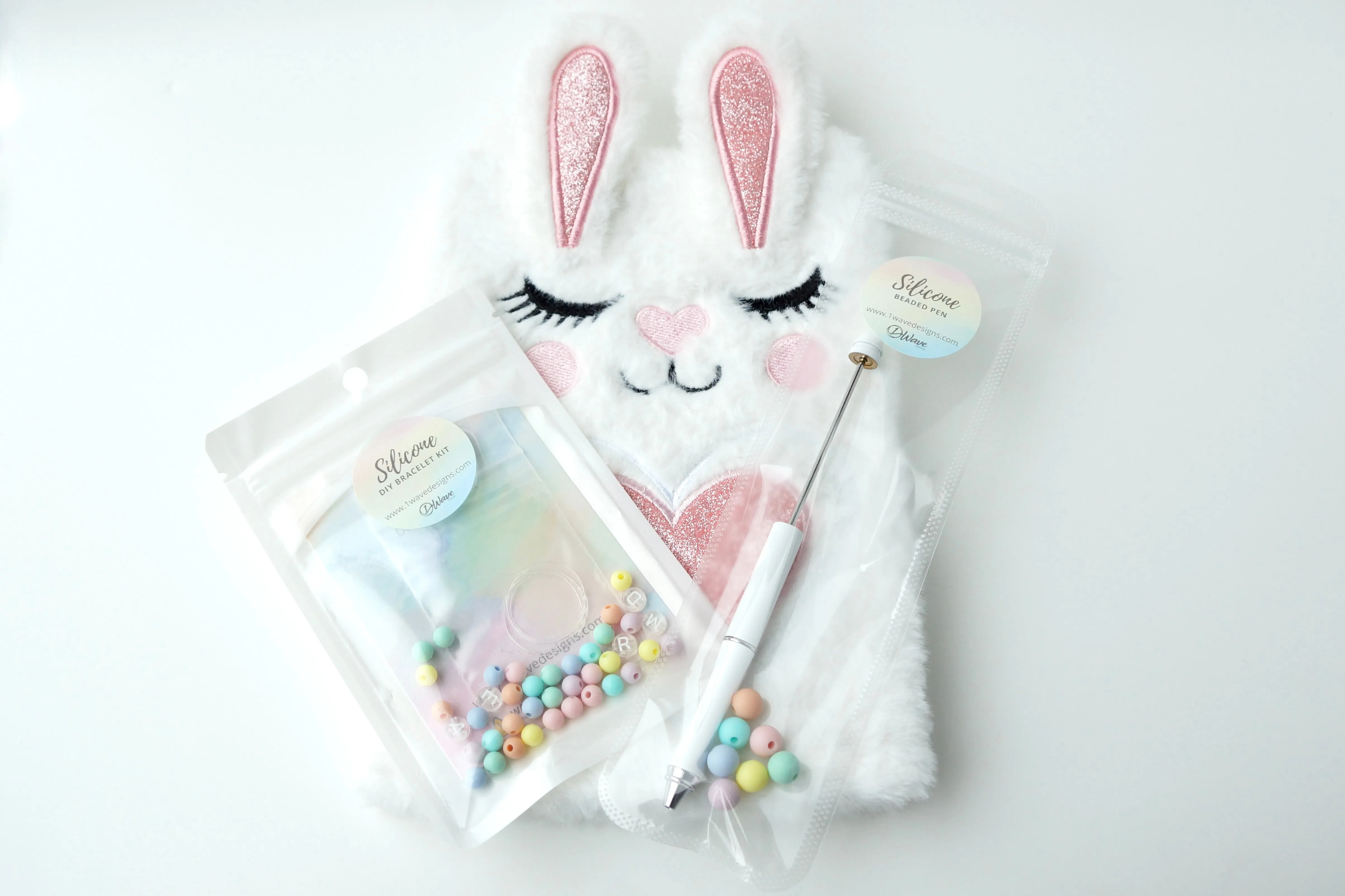 Fuzzy & Fun DIY Gift Set (Bunny)