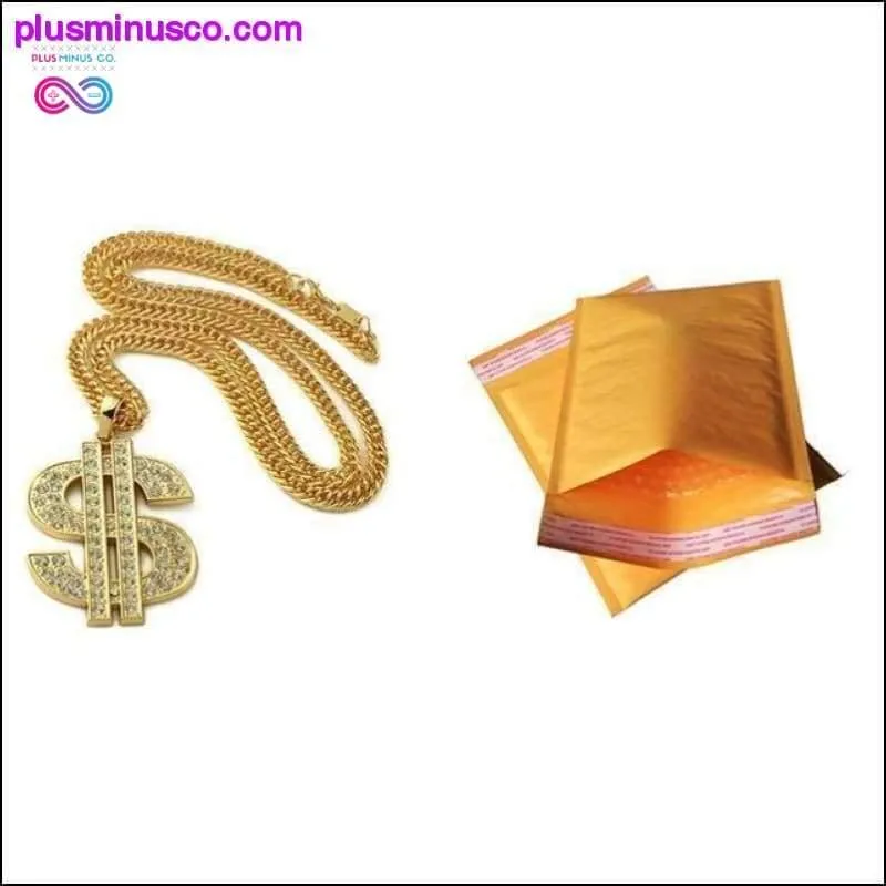 Golden Big Dollar $ Sign Unisex necklace Chain