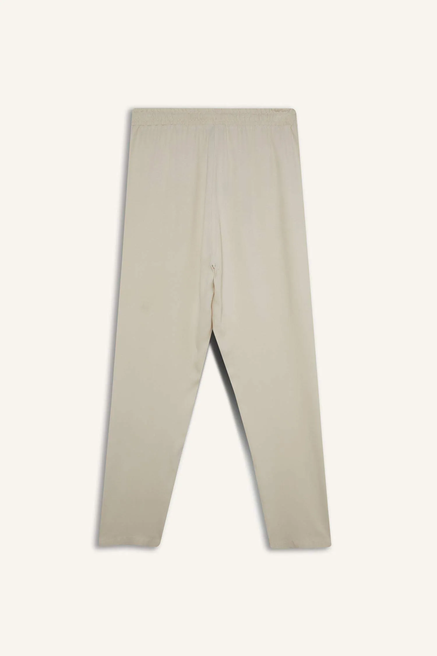 Harem Belmando Fabric Pants Normal Waist Basic Straight Leg with Pockets