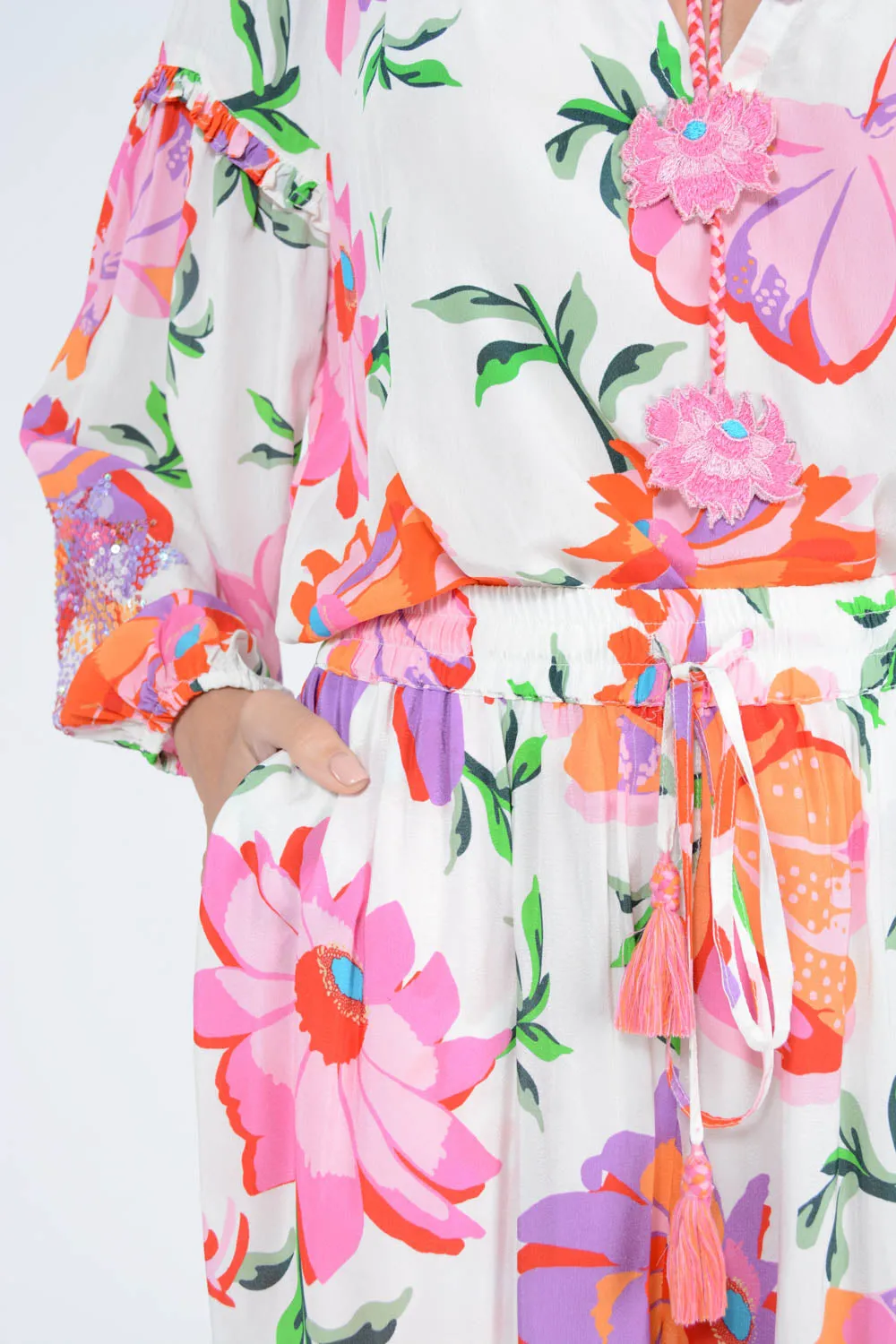 HELENE PANT - MEALY BIRD