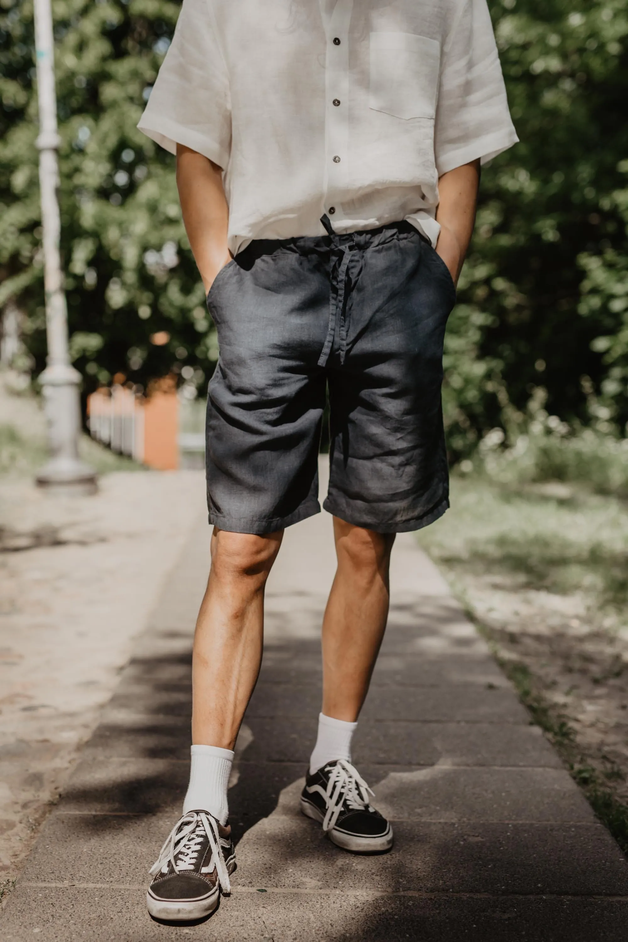 Hermes Men's Classic Linen Shorts | Multiple Colours