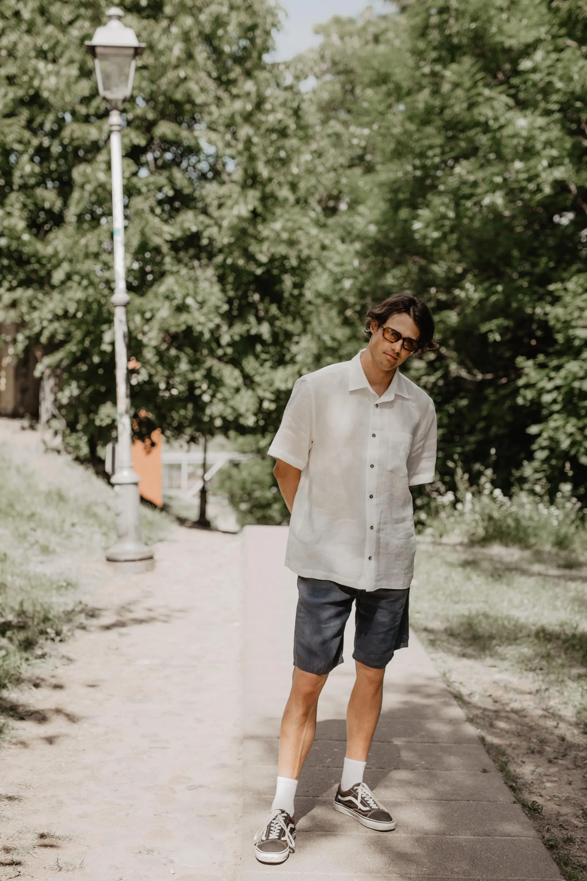 Hermes Men's Classic Linen Shorts | Multiple Colours