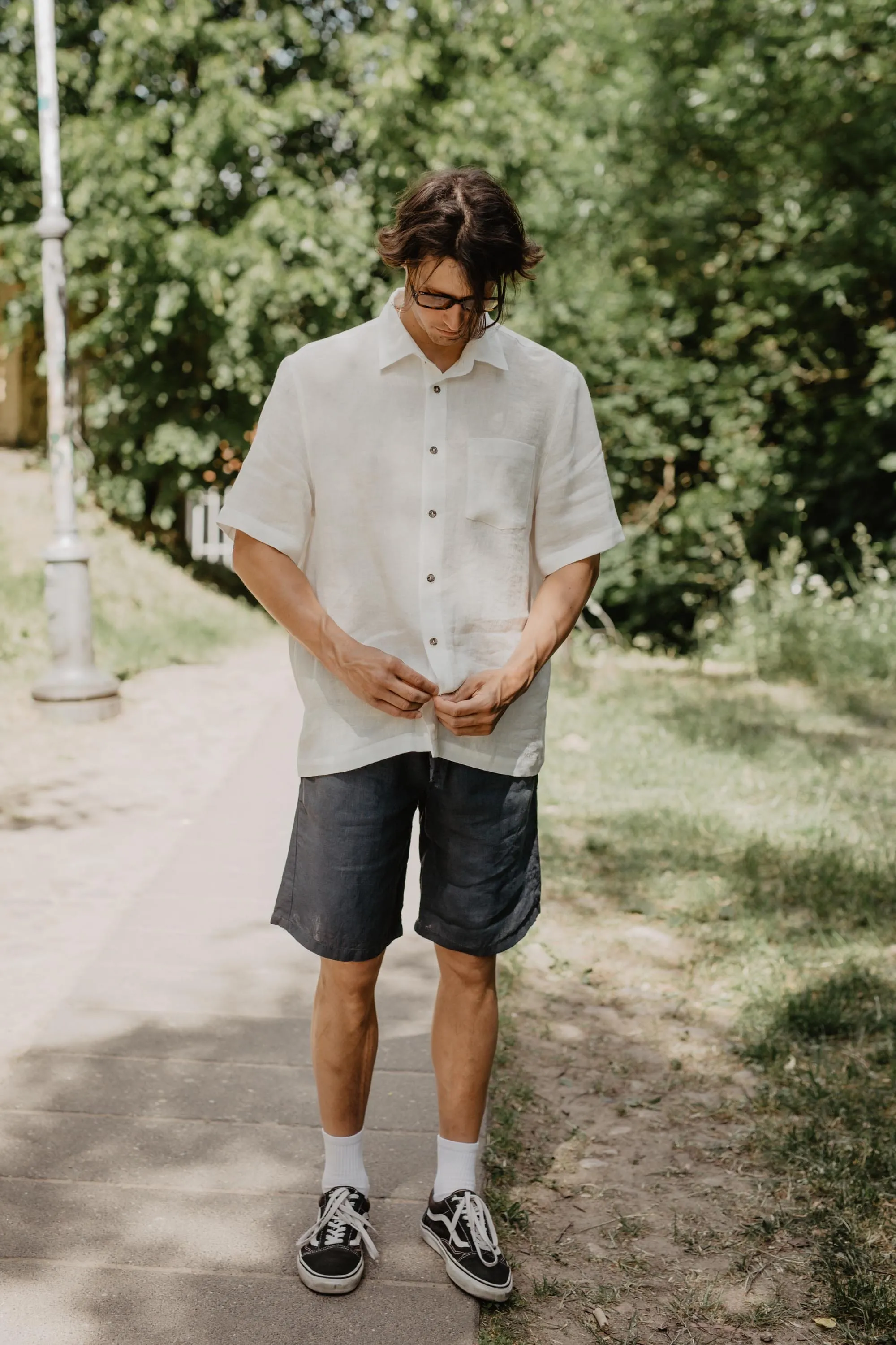 Hermes Men's Classic Linen Shorts | Multiple Colours