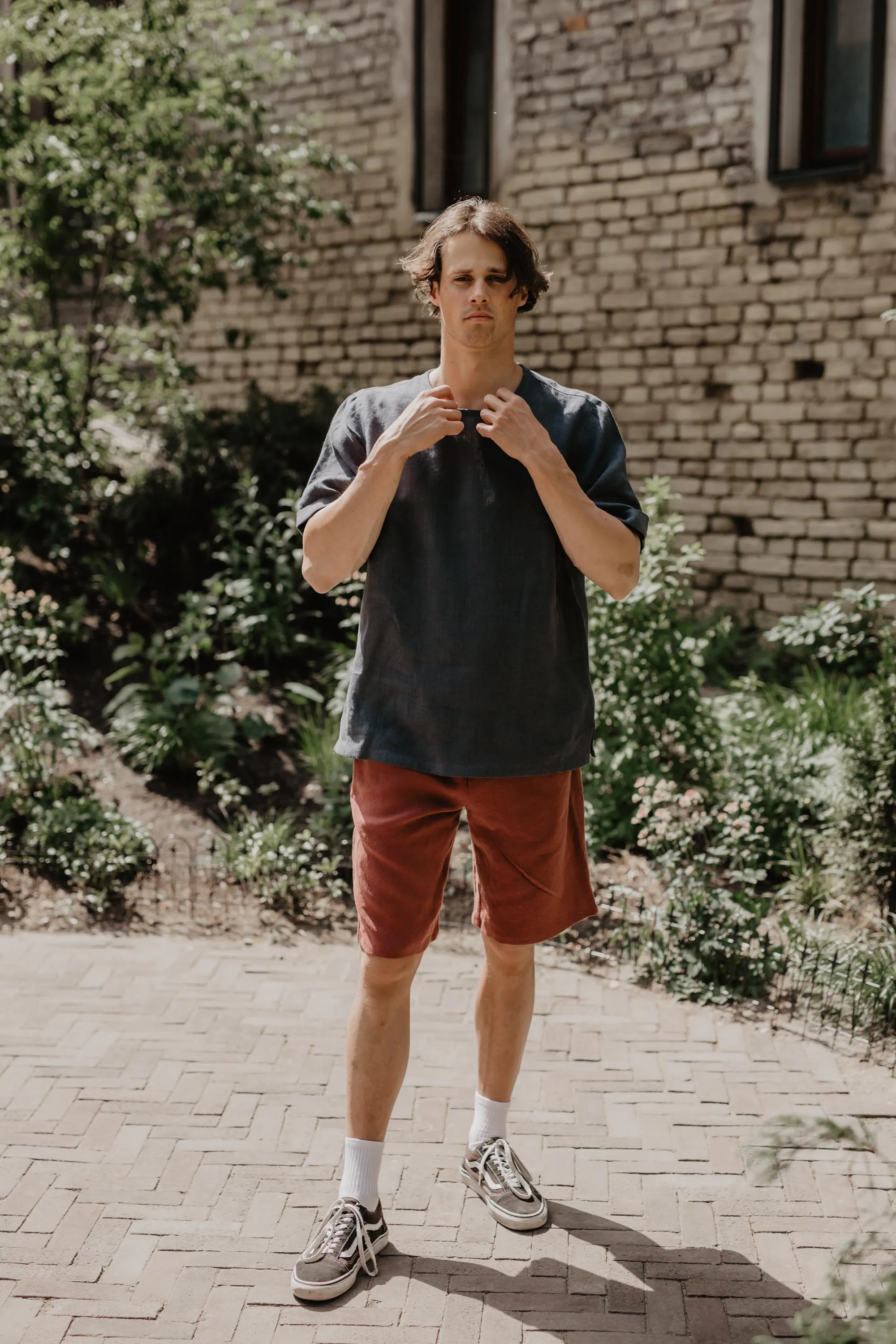 Hermes Men's Classic Linen Shorts | Multiple Colours