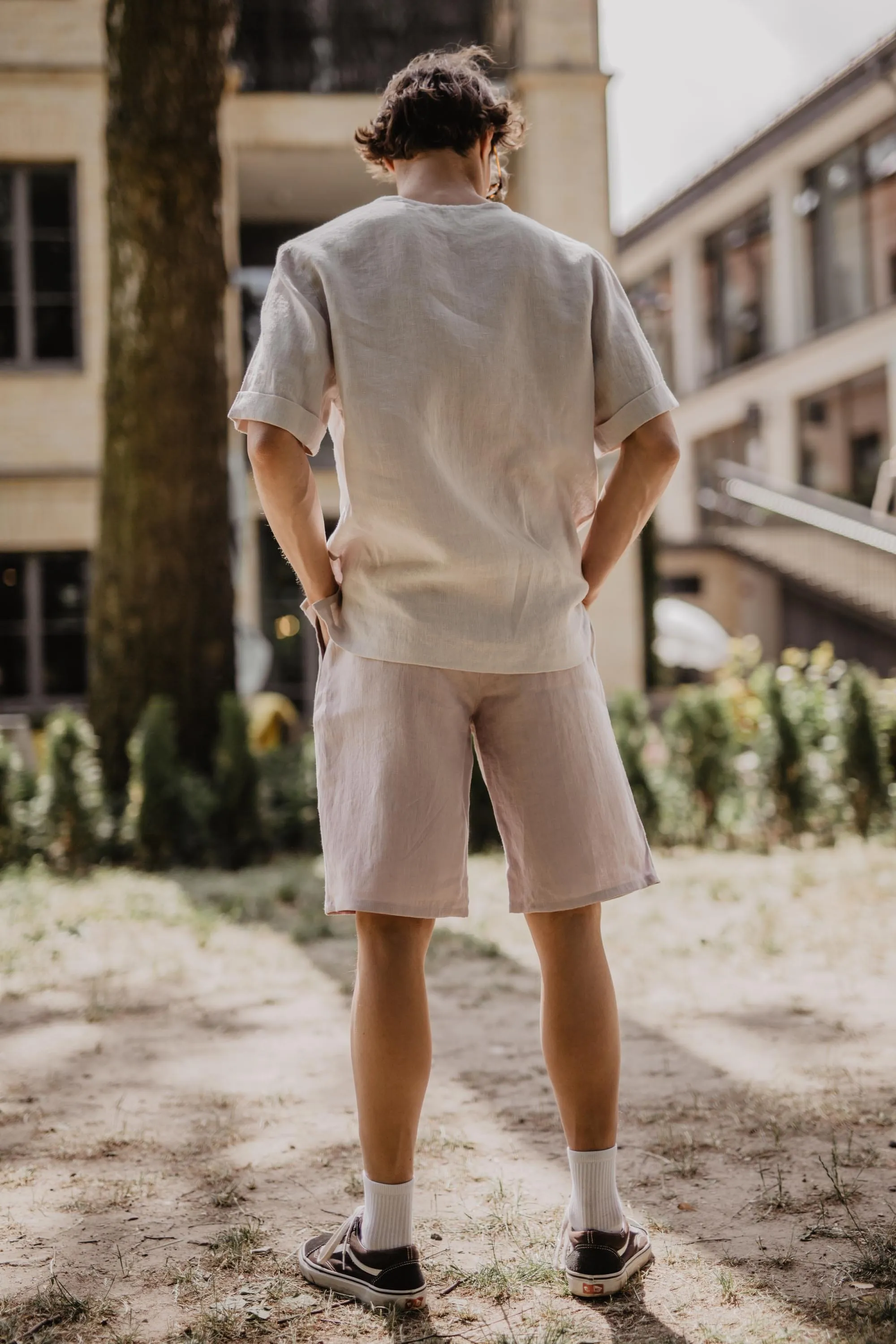 Hermes Men's Classic Linen Shorts | Multiple Colours