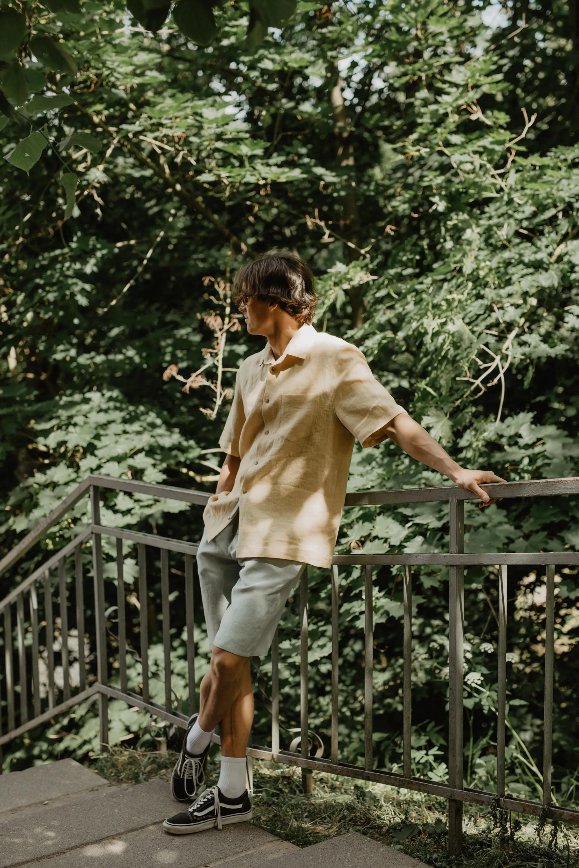Hermes Men's Classic Linen Shorts | Multiple Colours