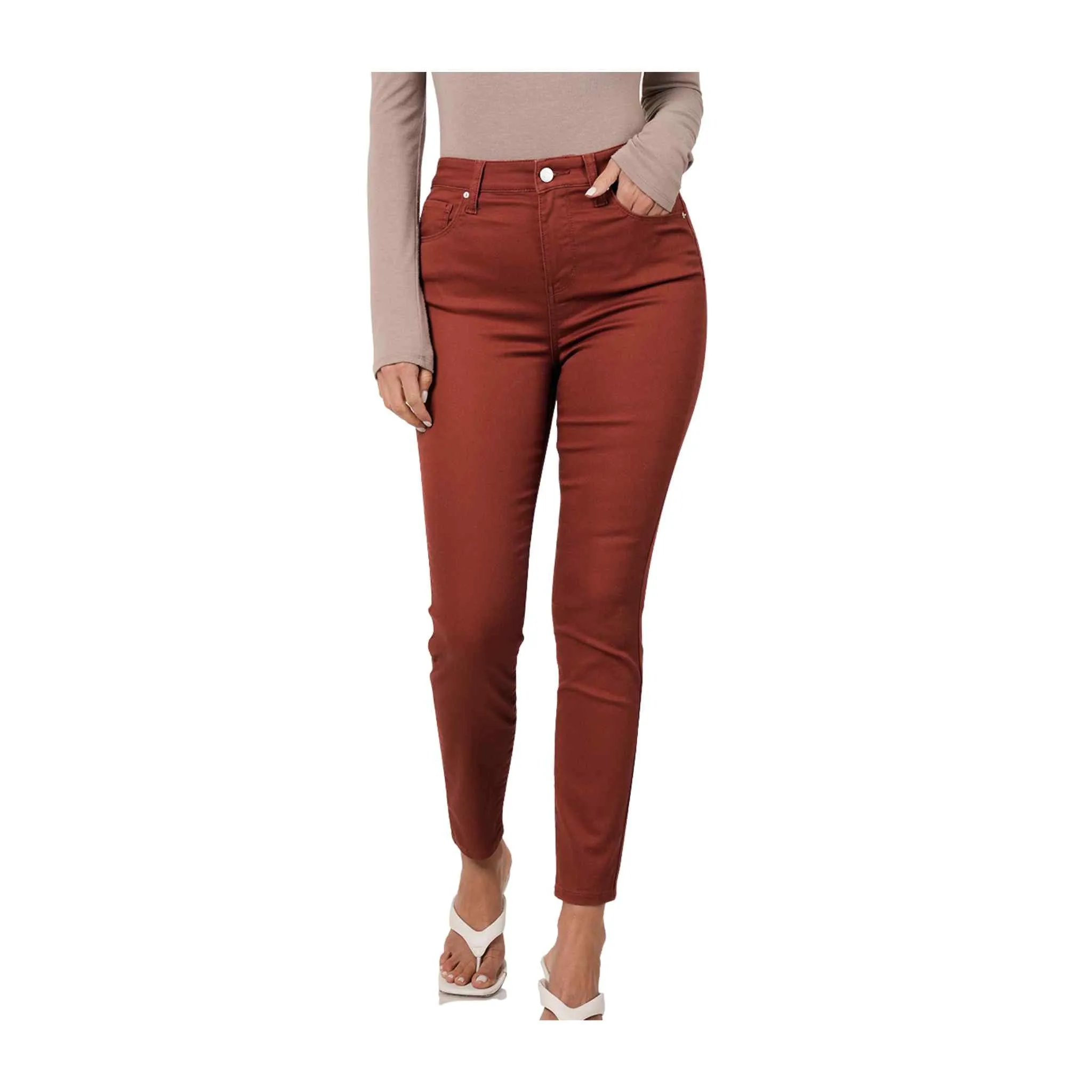 High Rise Skinny Denim Pants