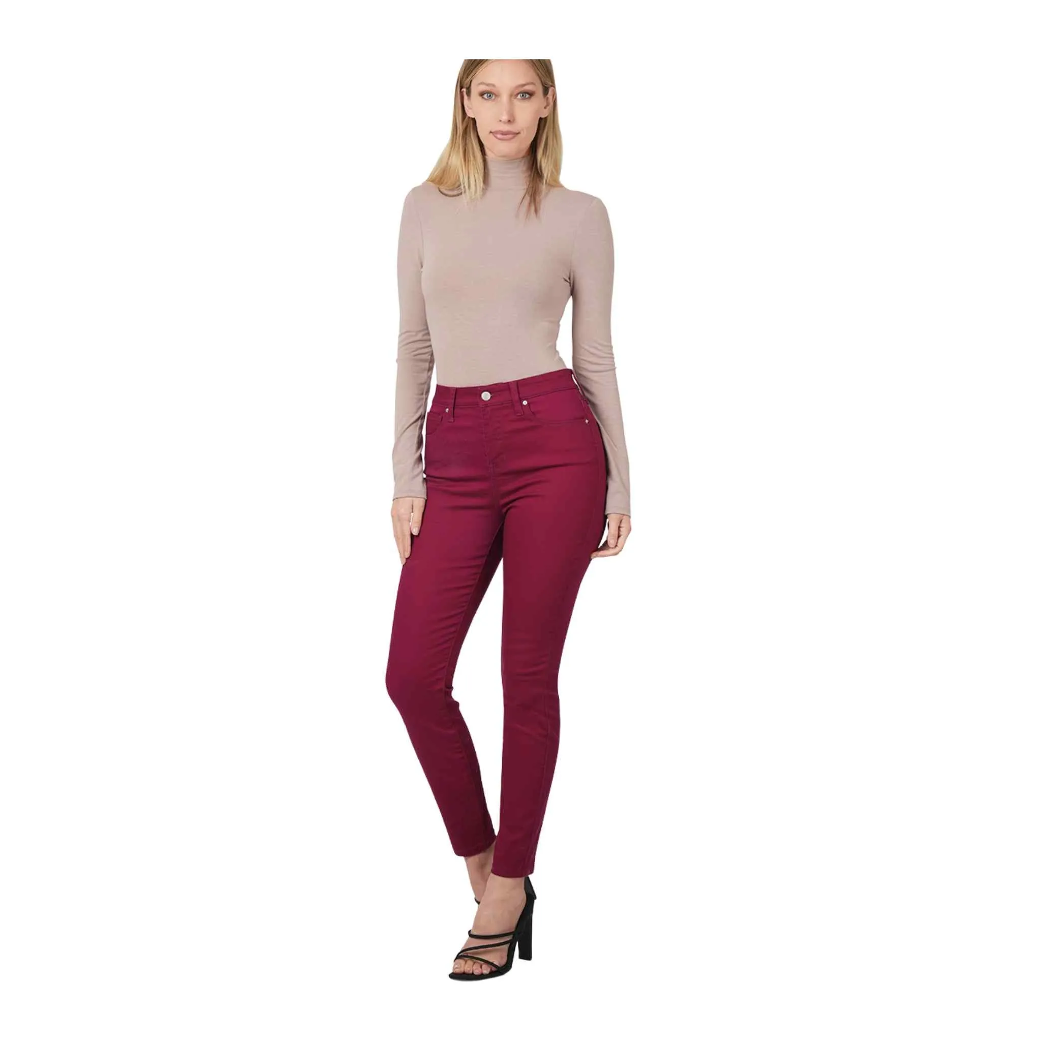 High Rise Skinny Denim Pants