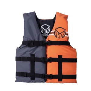 HO X FACTOR YOUTH NYLON VEST GREY/ORANGE