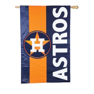 Houston Astros, Embellish Reg Flag,15sf4210