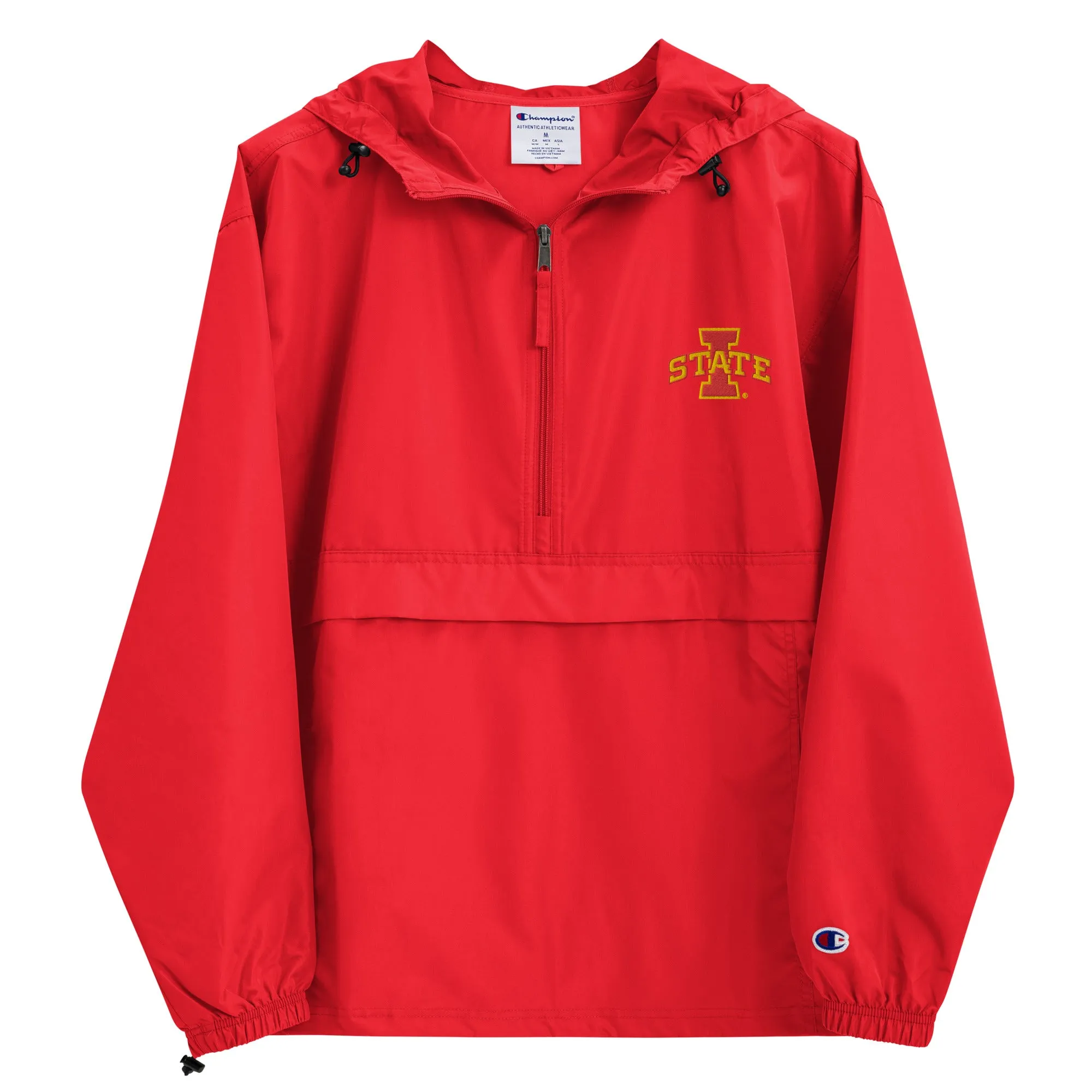 Iowa State Half Zip Windbreaker Jacket