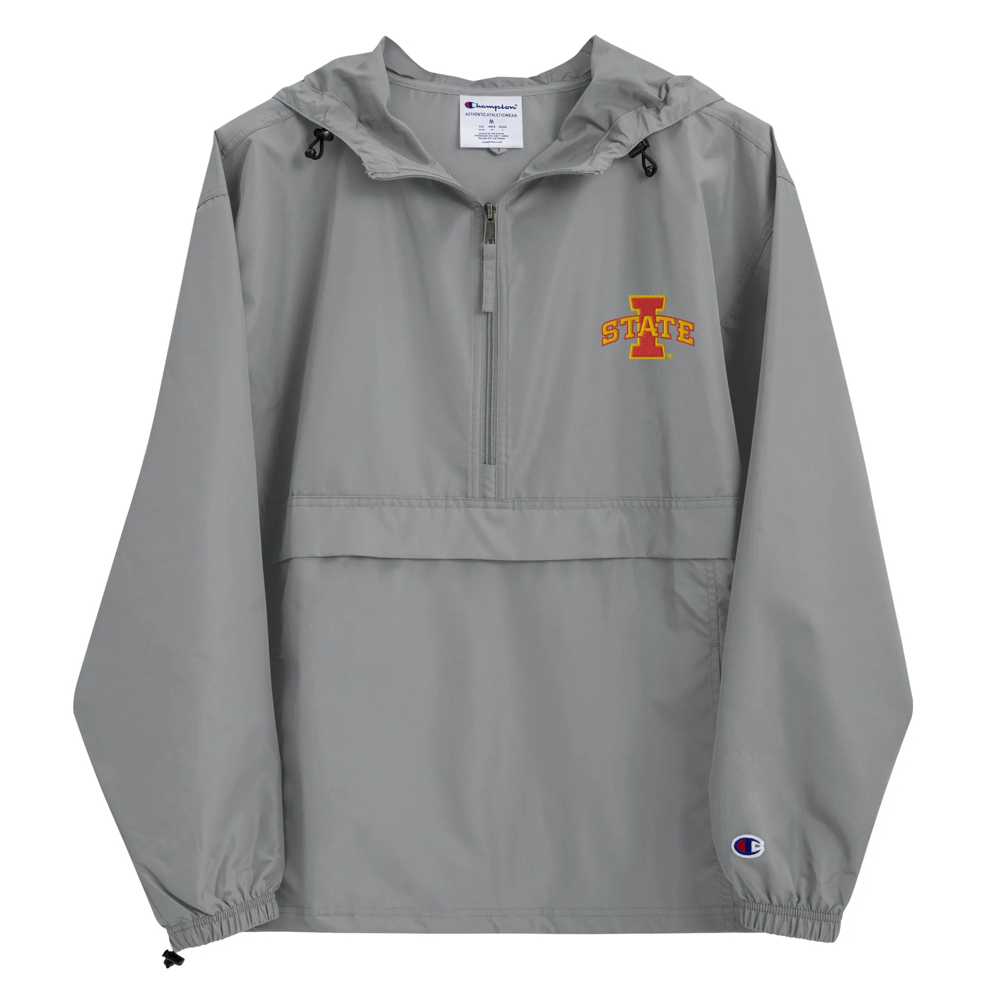 Iowa State Half Zip Windbreaker Jacket