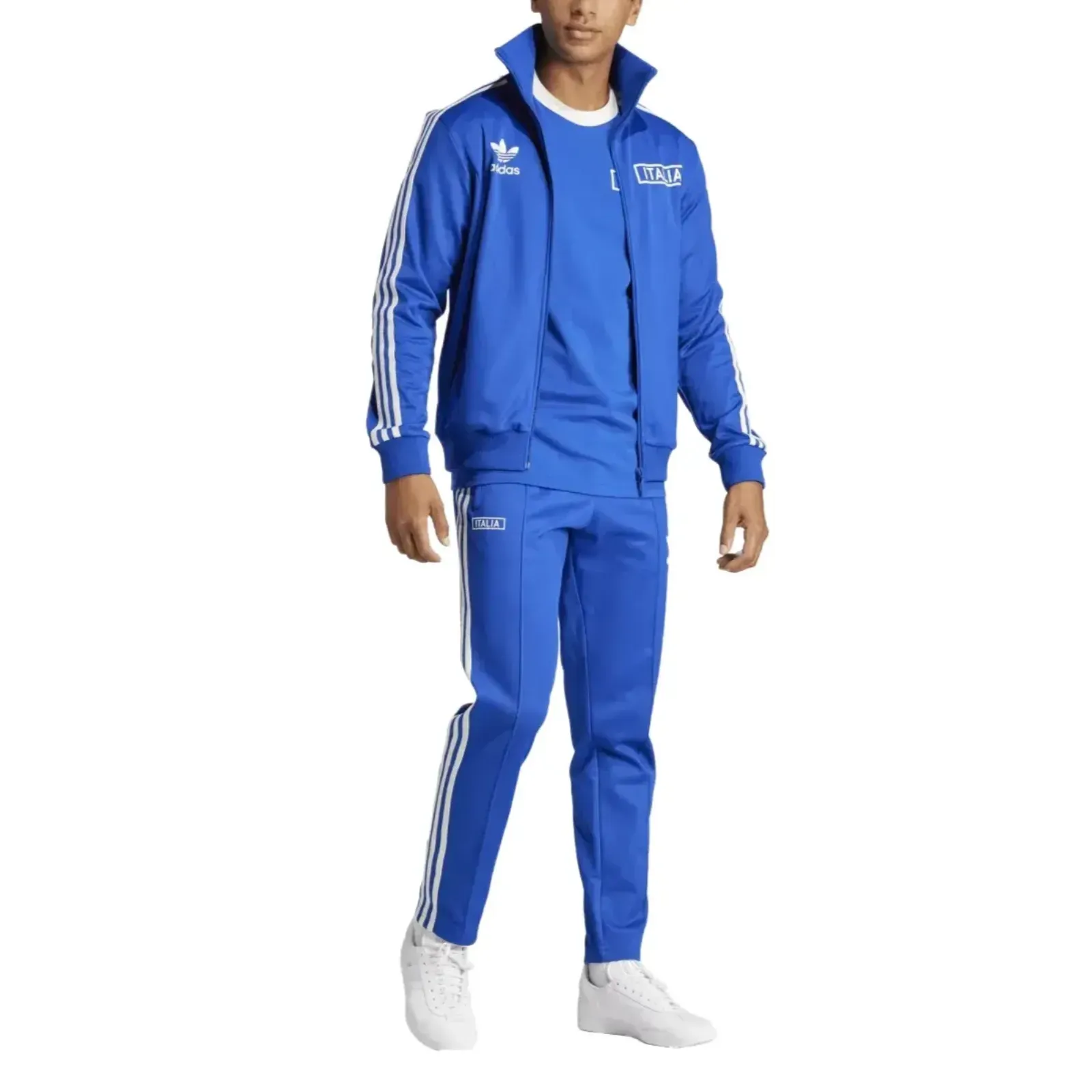 Italy Originals casual presentation Soccer tracksuit 2024/25 - Adidas