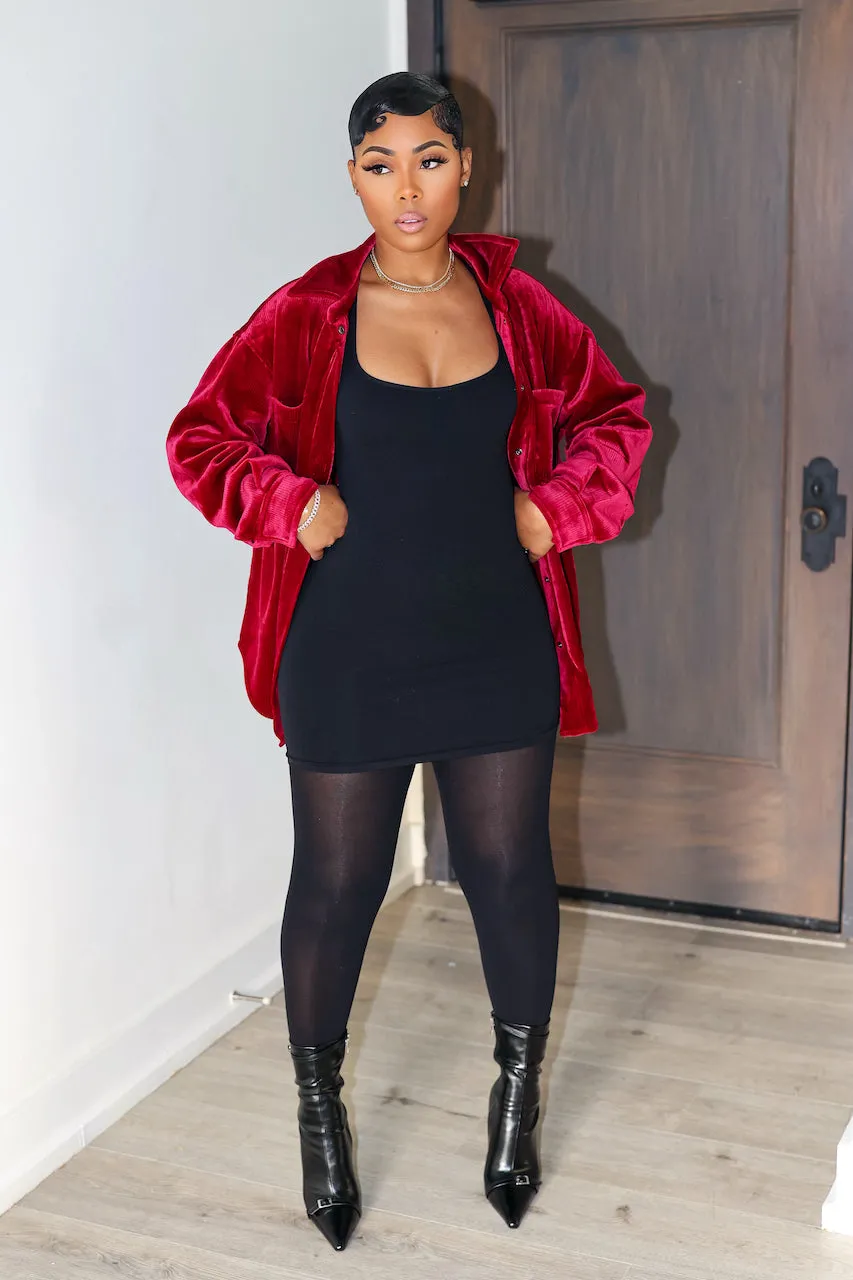 JoJo Top/Jacket (Raspberry)
