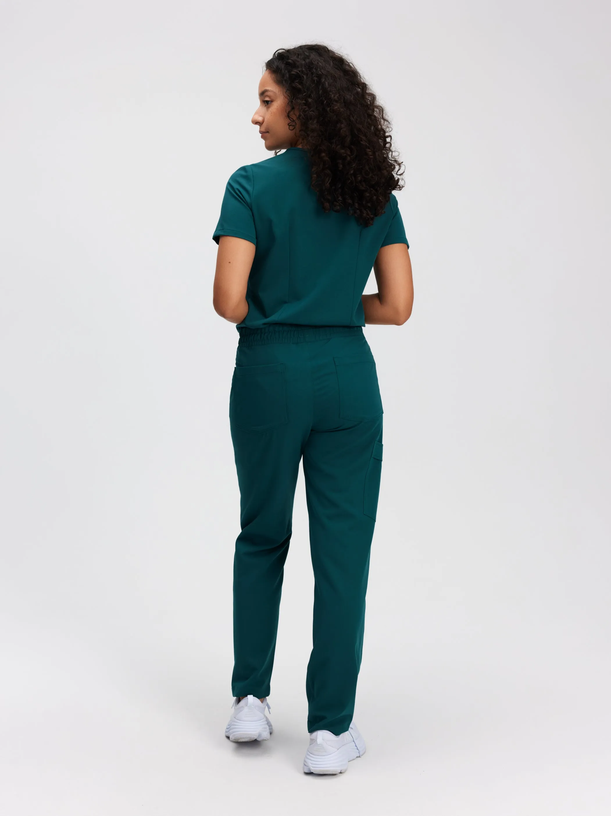 JULIETA RE-GARDE™ - SARCELLE - Straight Cut Scrub Pants - SILVADUR™||JULIETA RE-GARDE™ - SARCELLE - Pantalon Coupe Droite - SILVADUR™