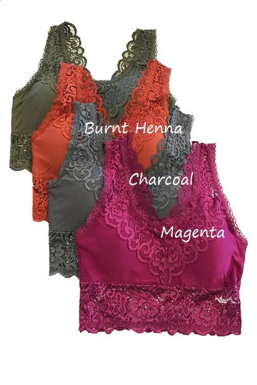 Lace Bralette Plus