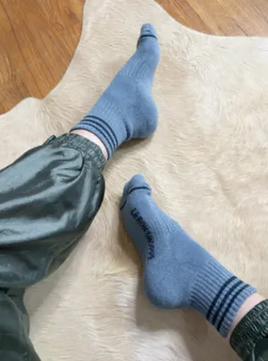 Le Bon Shoppe Girlfriend Socks-Indigo