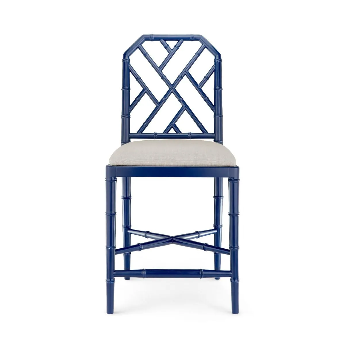 Leila Chippendale Counter Stool - Deep Sea Blue