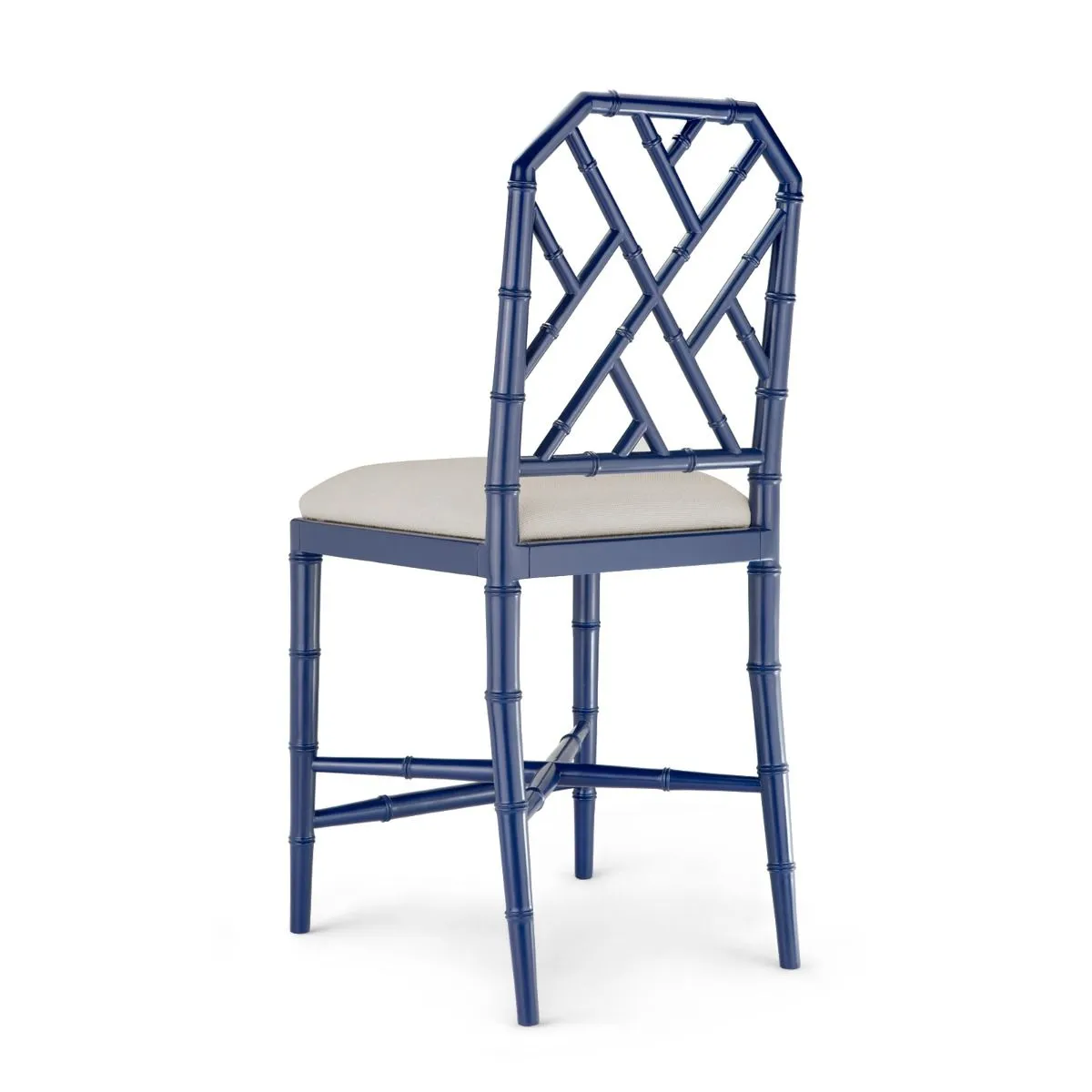 Leila Chippendale Counter Stool - Deep Sea Blue