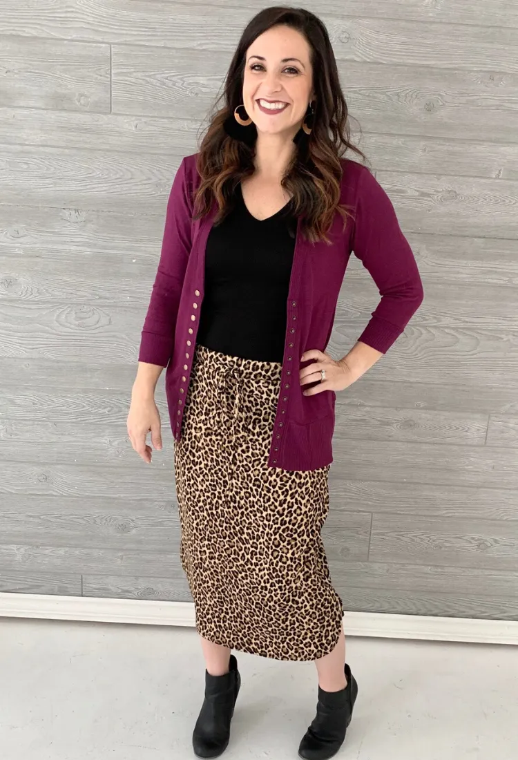 Leopard Skirt