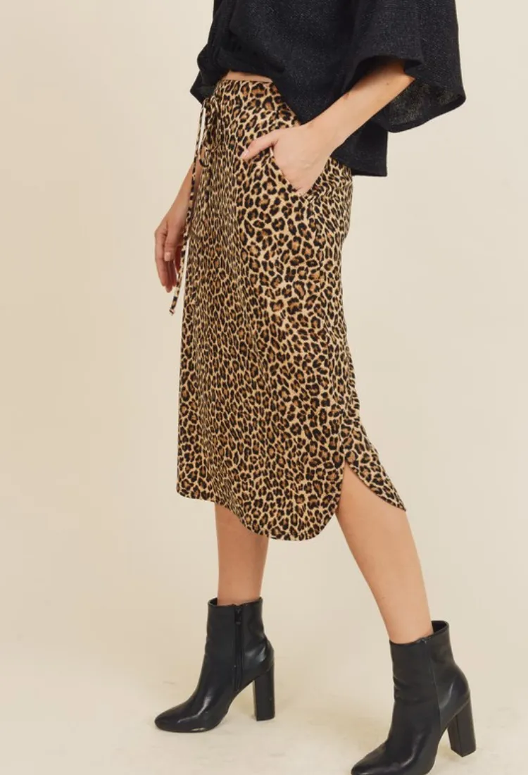 Leopard Skirt