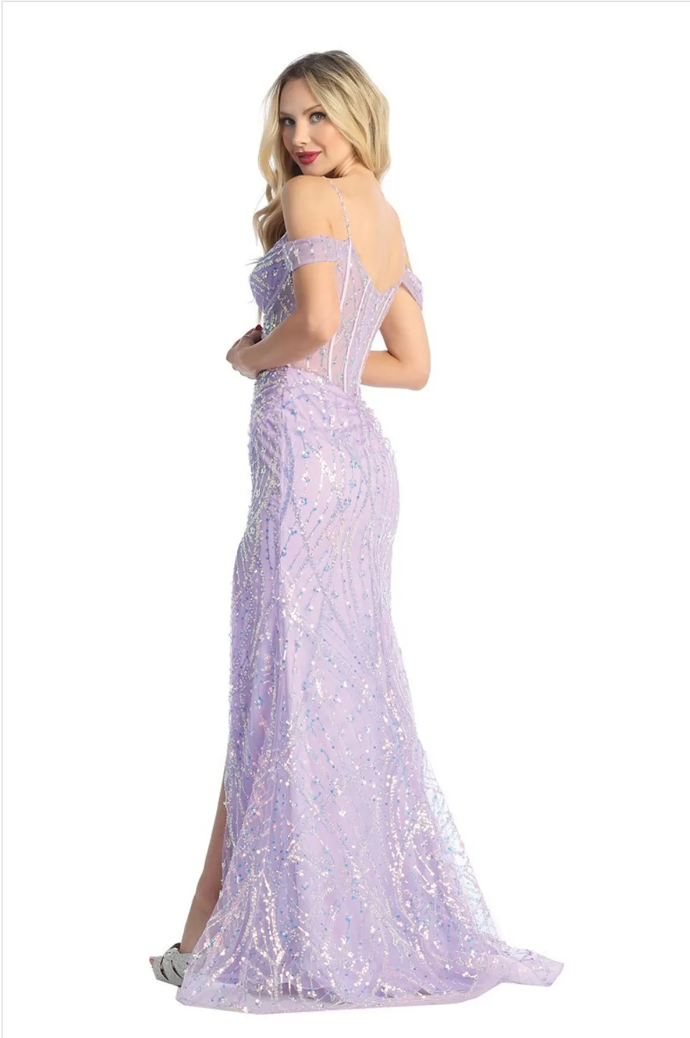 Let’s Evening Gown 7849L