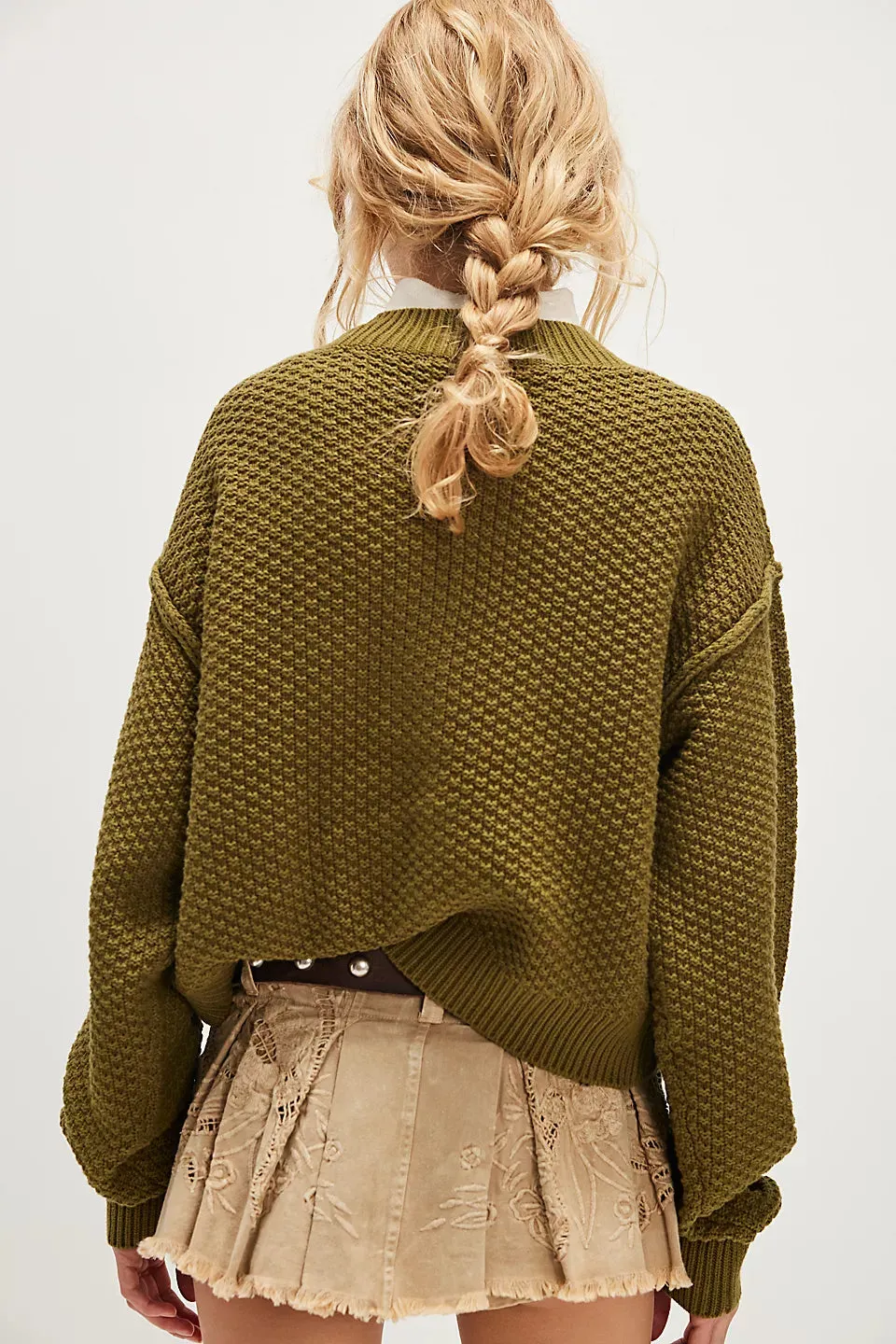 LILA CARDI-OLIVE BRANCH