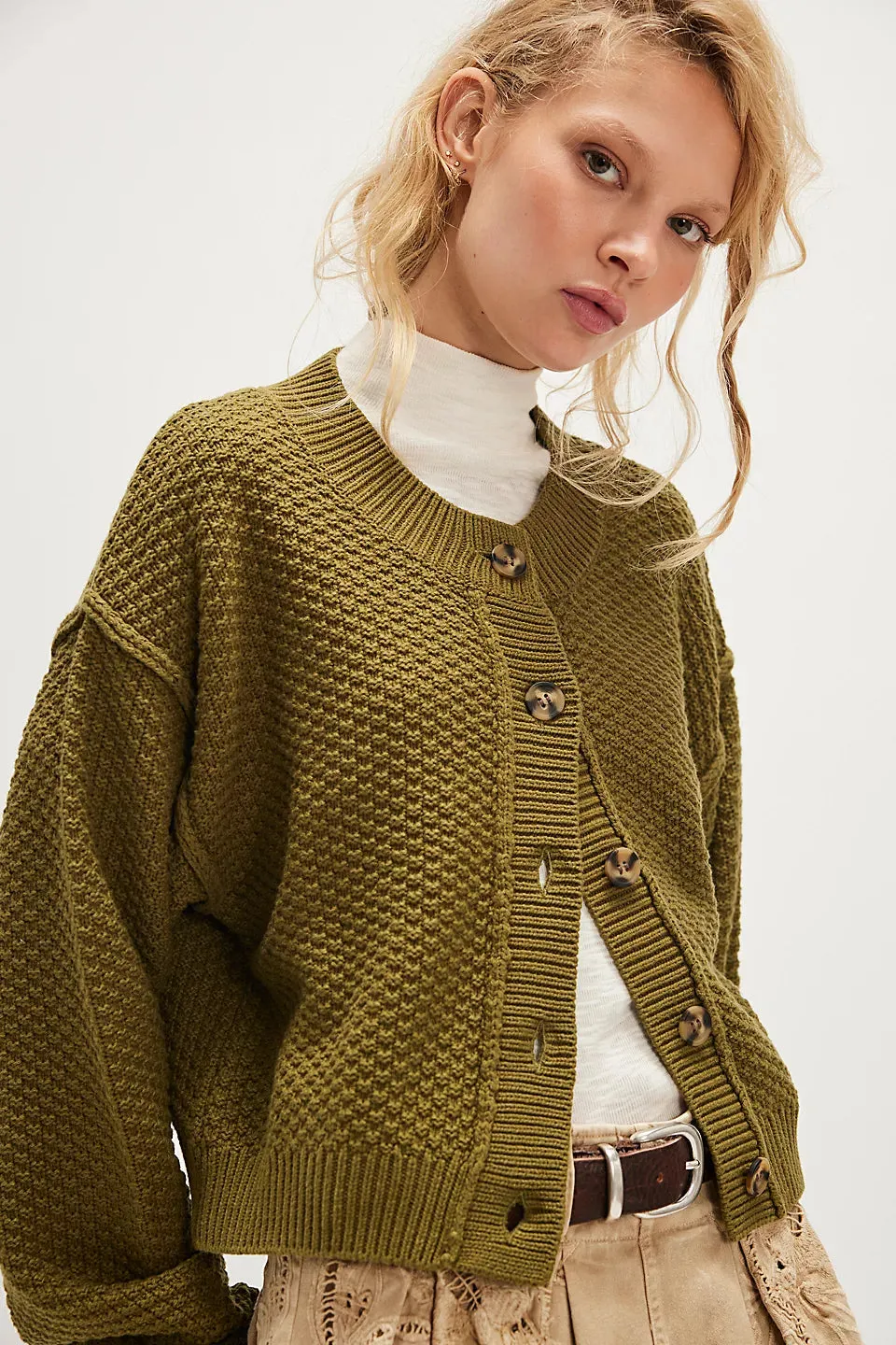 LILA CARDI-OLIVE BRANCH
