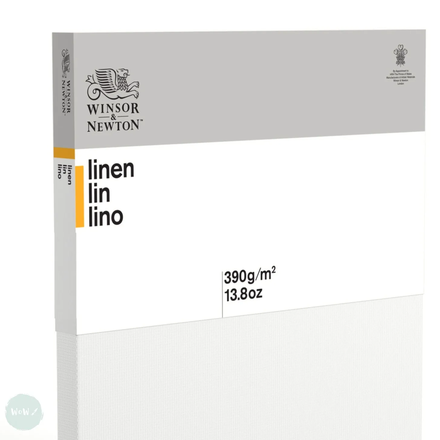 Linen Canvas - White Primed - Standard Depth - Winsor & Newton PROFESSIONAL -  12 x 12” , 305 x 305mm Single