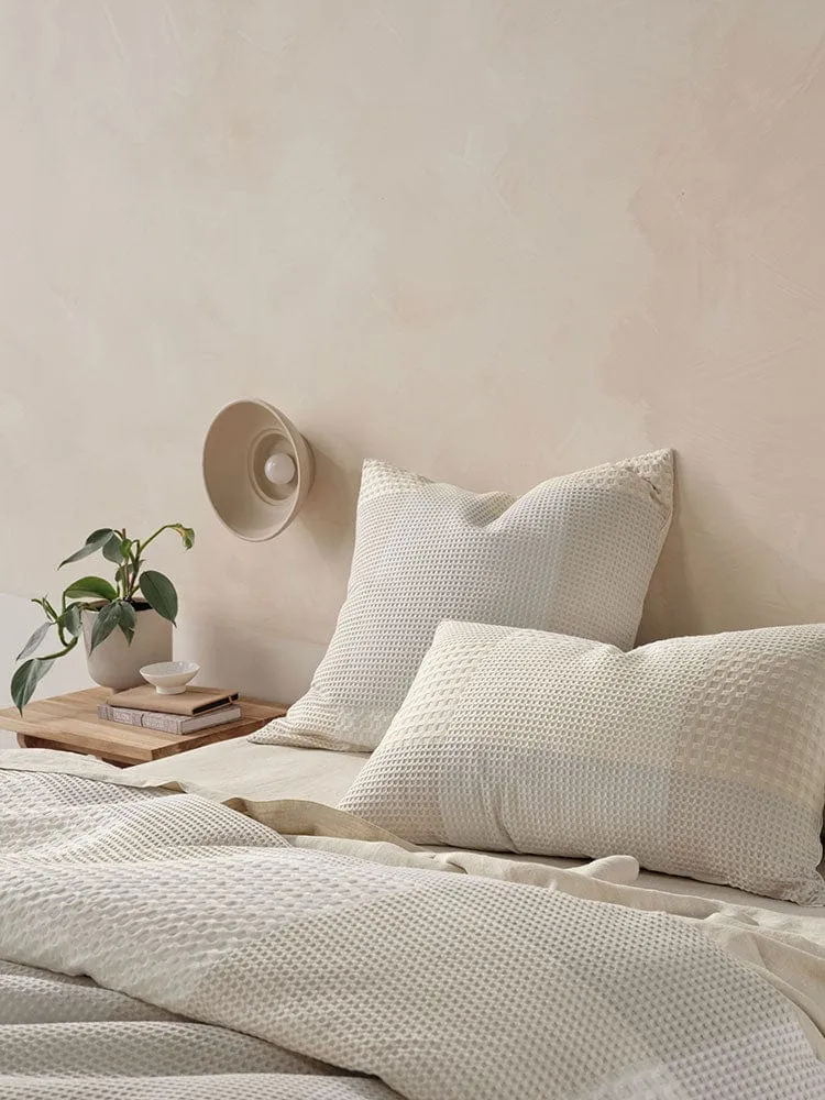Linen House Vanilla Baleares Duvet Cover Set