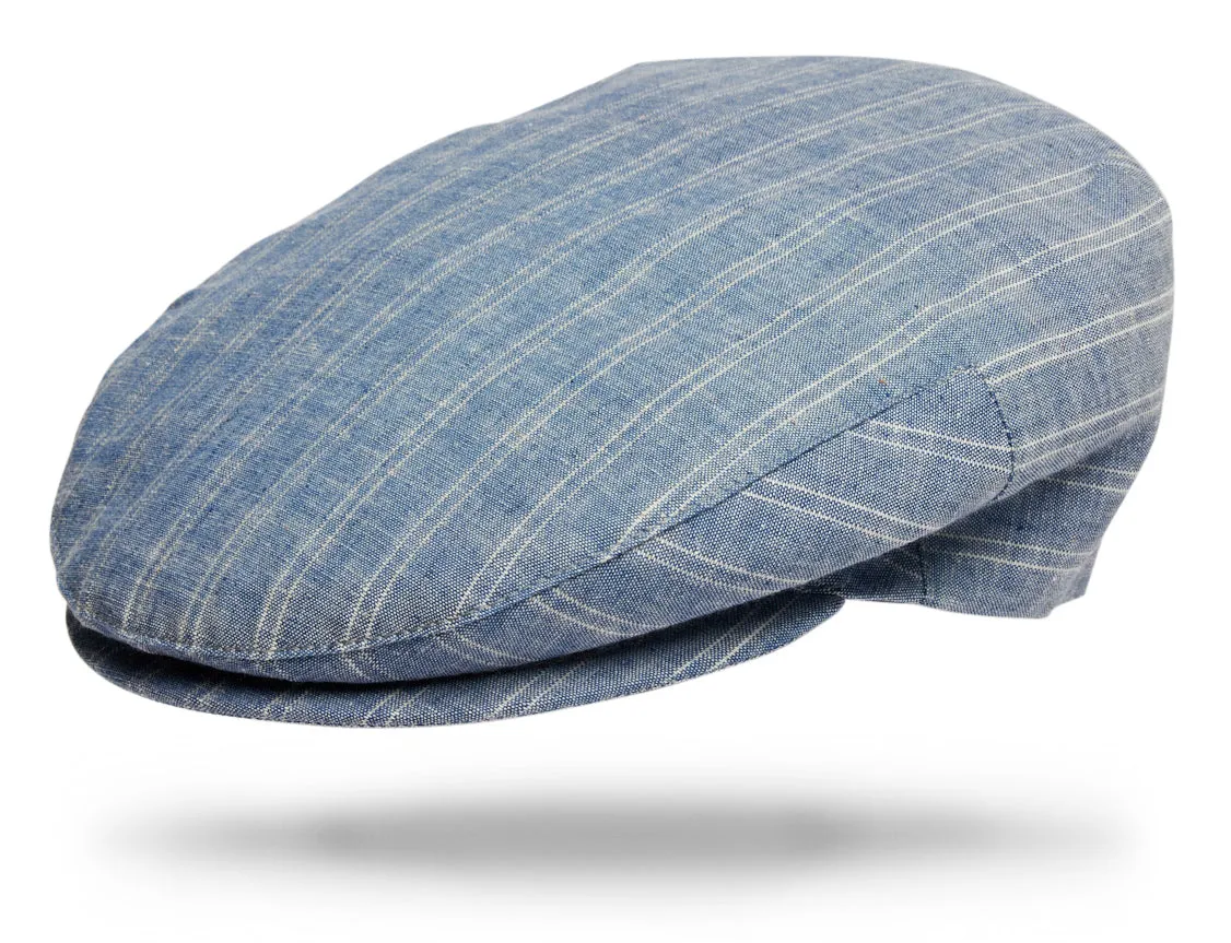 Linen Ivy Cap Celestial Blue