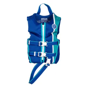 LIQUID FORCE DREAM CHILD VEST NAVY/AQUA