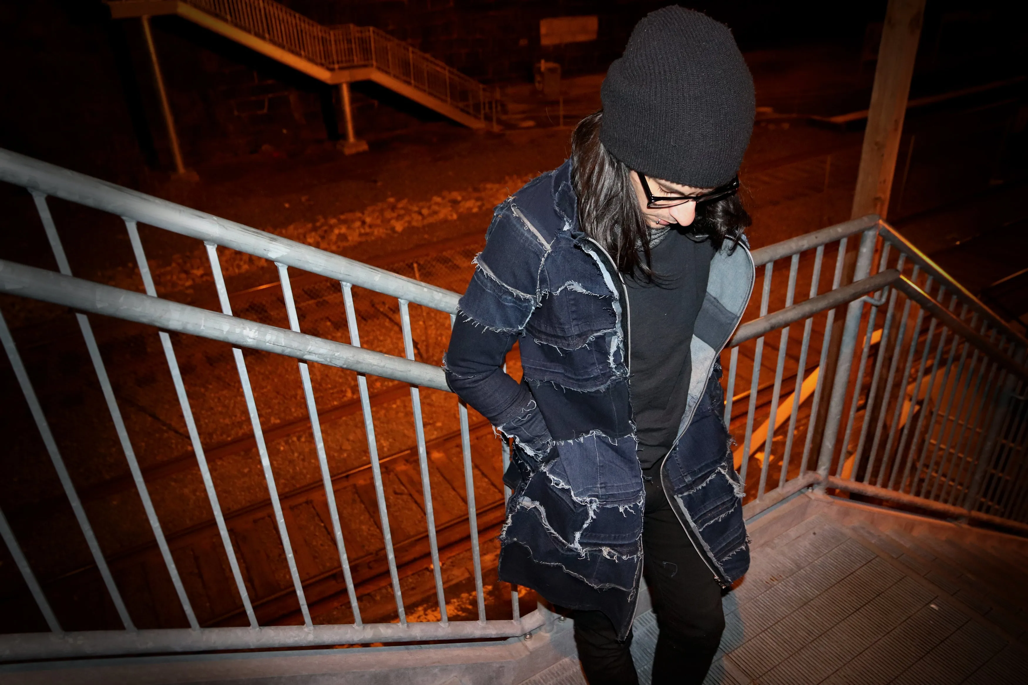 Longview - Reversible, upcycled denim jacket