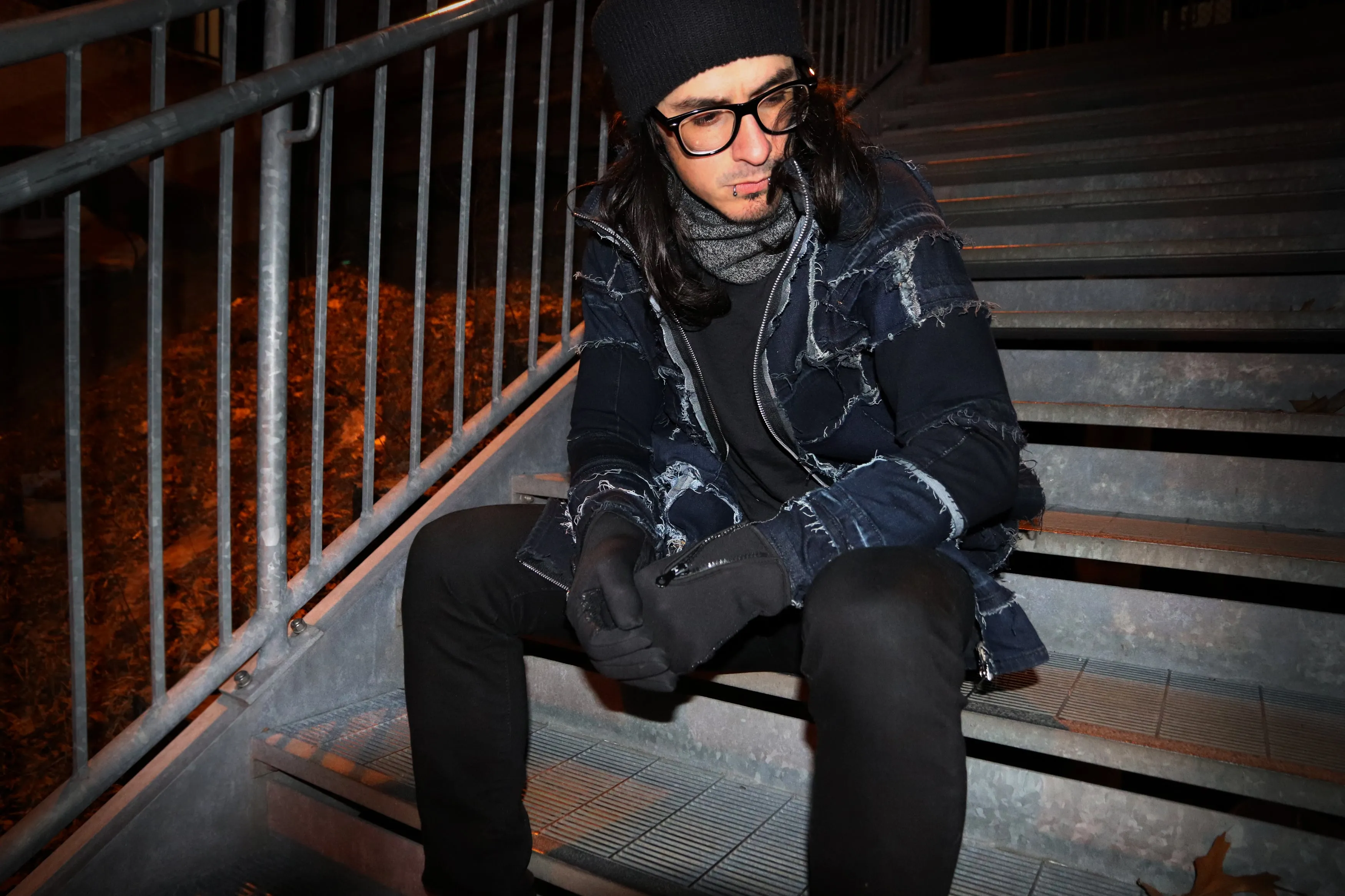 Longview - Reversible, upcycled denim jacket