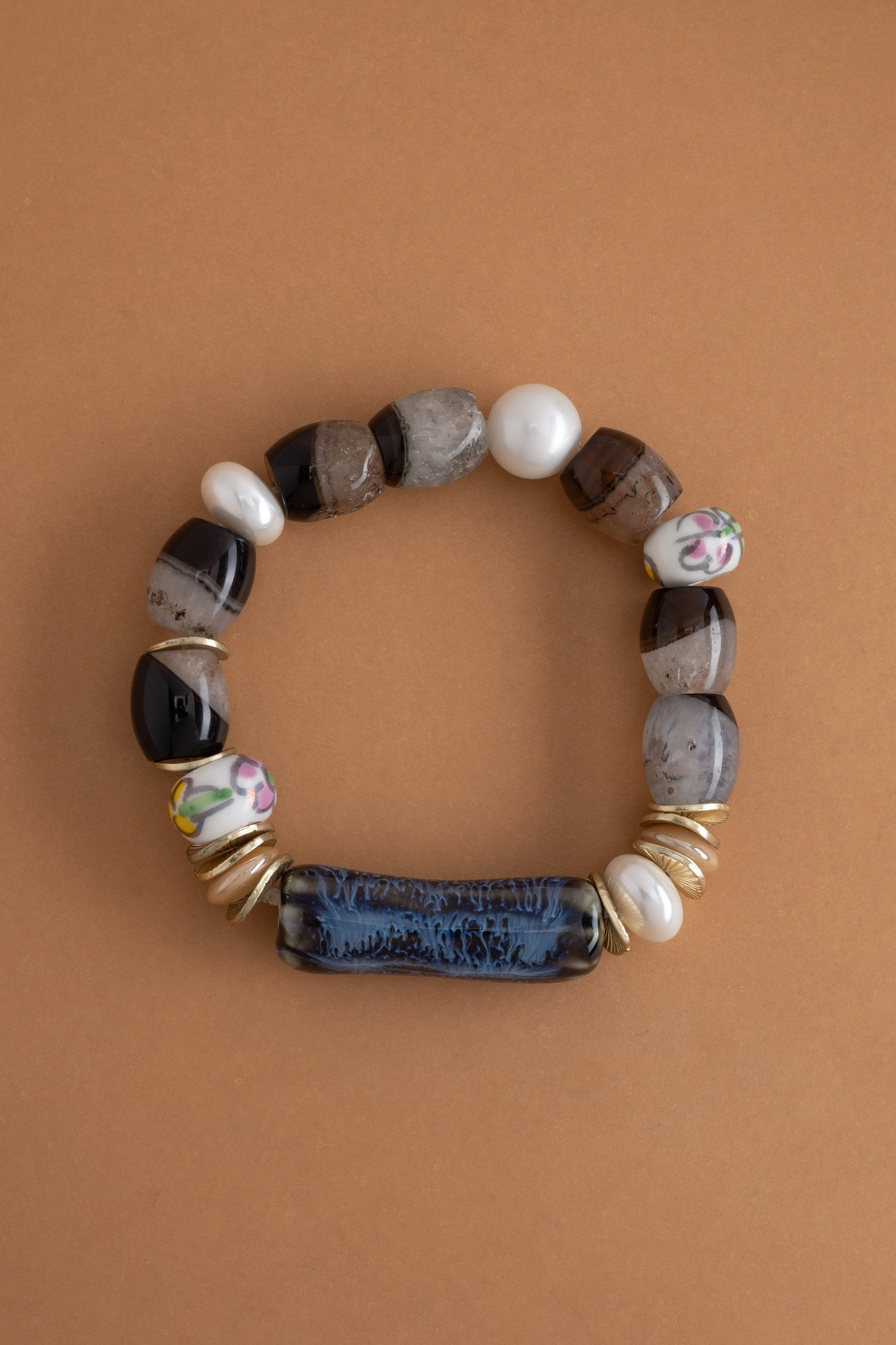 Lunakite Montana Beaded Stretchy Bracelet