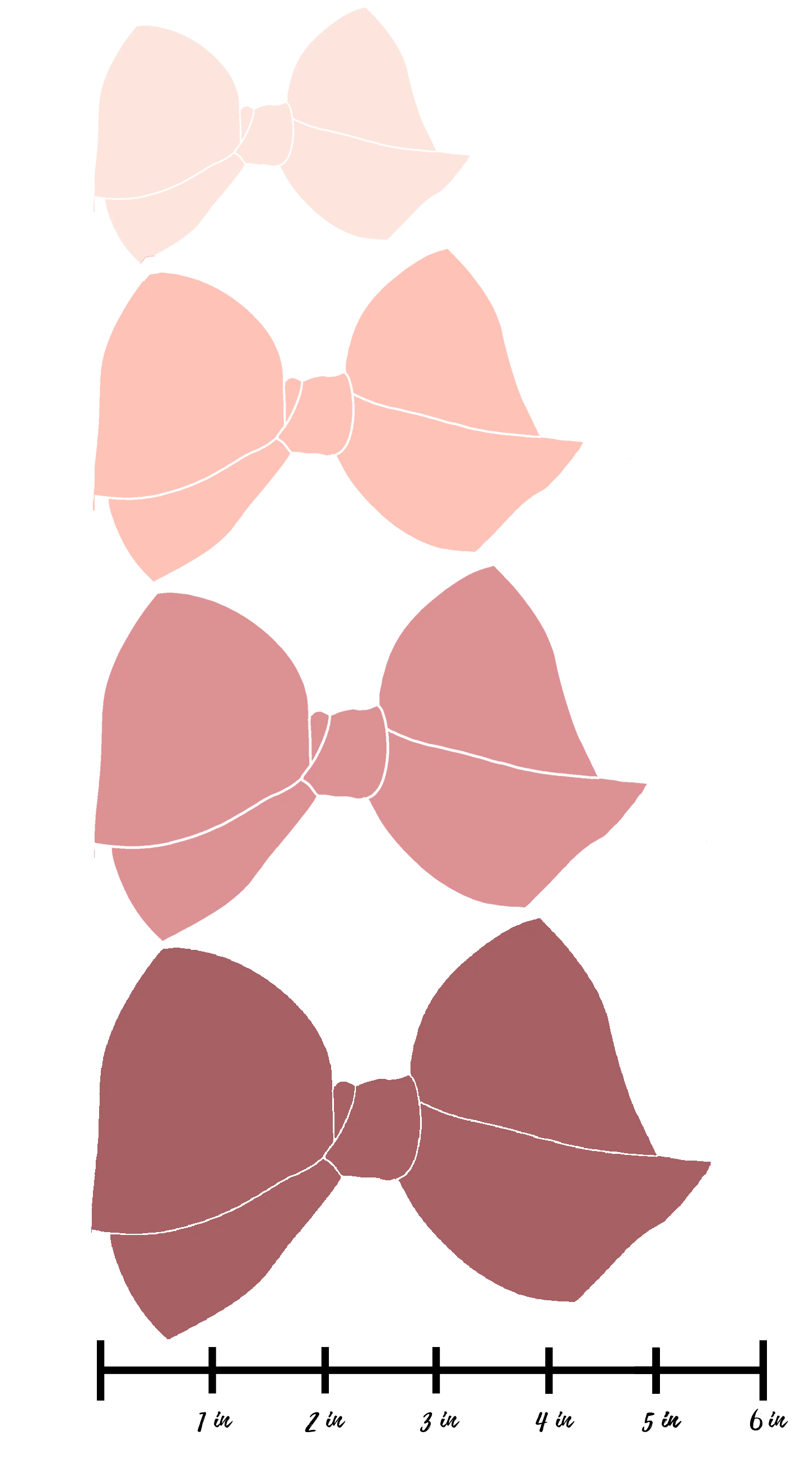 Magenta Linen Bow