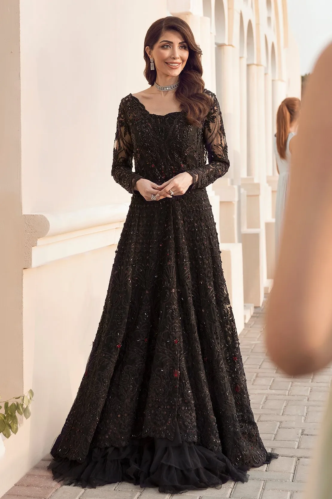 MELANIA | Reign Reignaissance Luxury Wedding Collection | Unstitched Embroidered Net Suits with Heavy Handwork