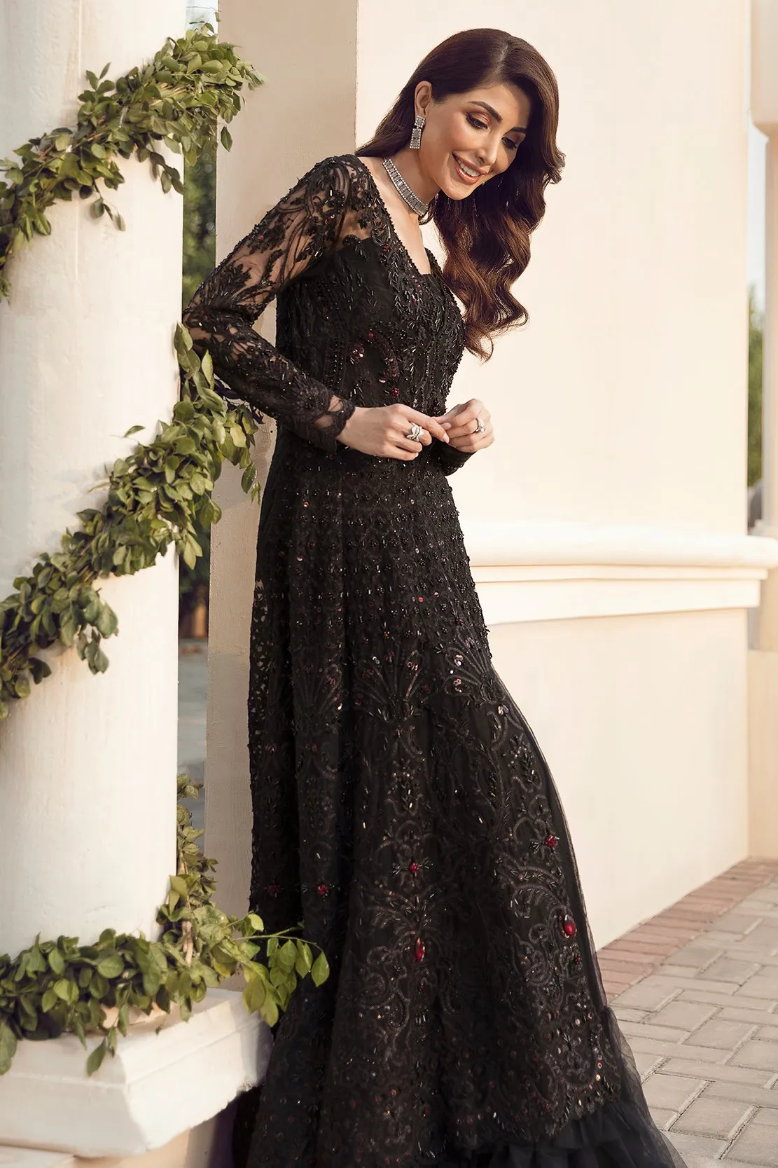 MELANIA | Reign Reignaissance Luxury Wedding Collection | Unstitched Embroidered Net Suits with Heavy Handwork