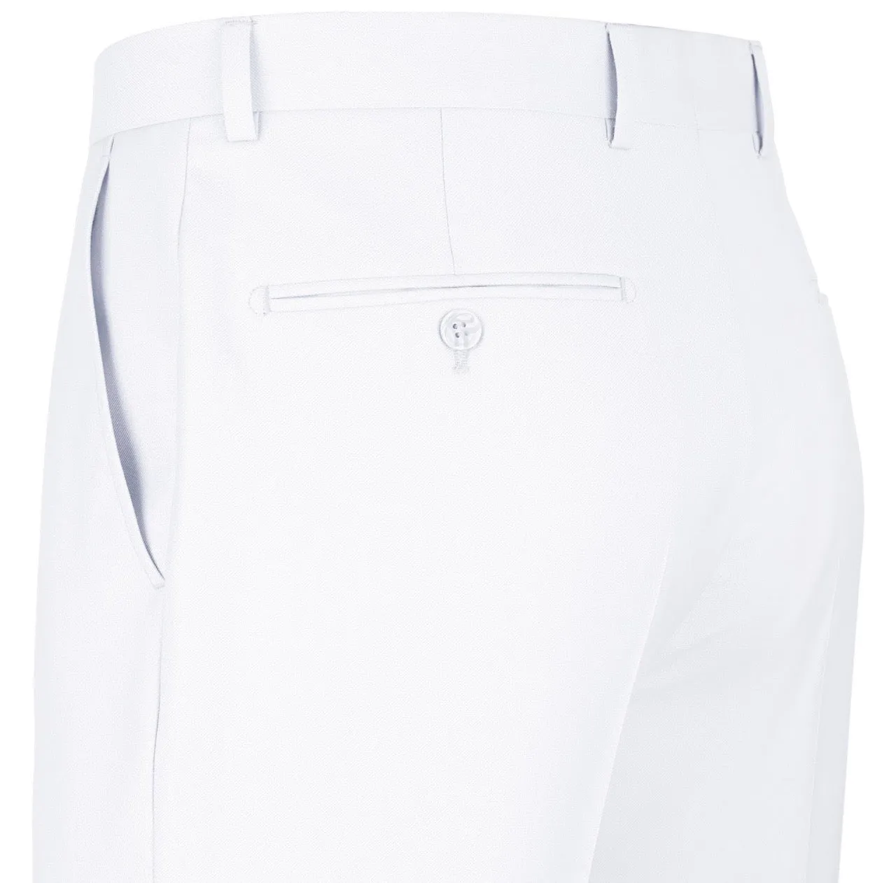 Men's Renoir Two Piece White Classic Fit Suit
