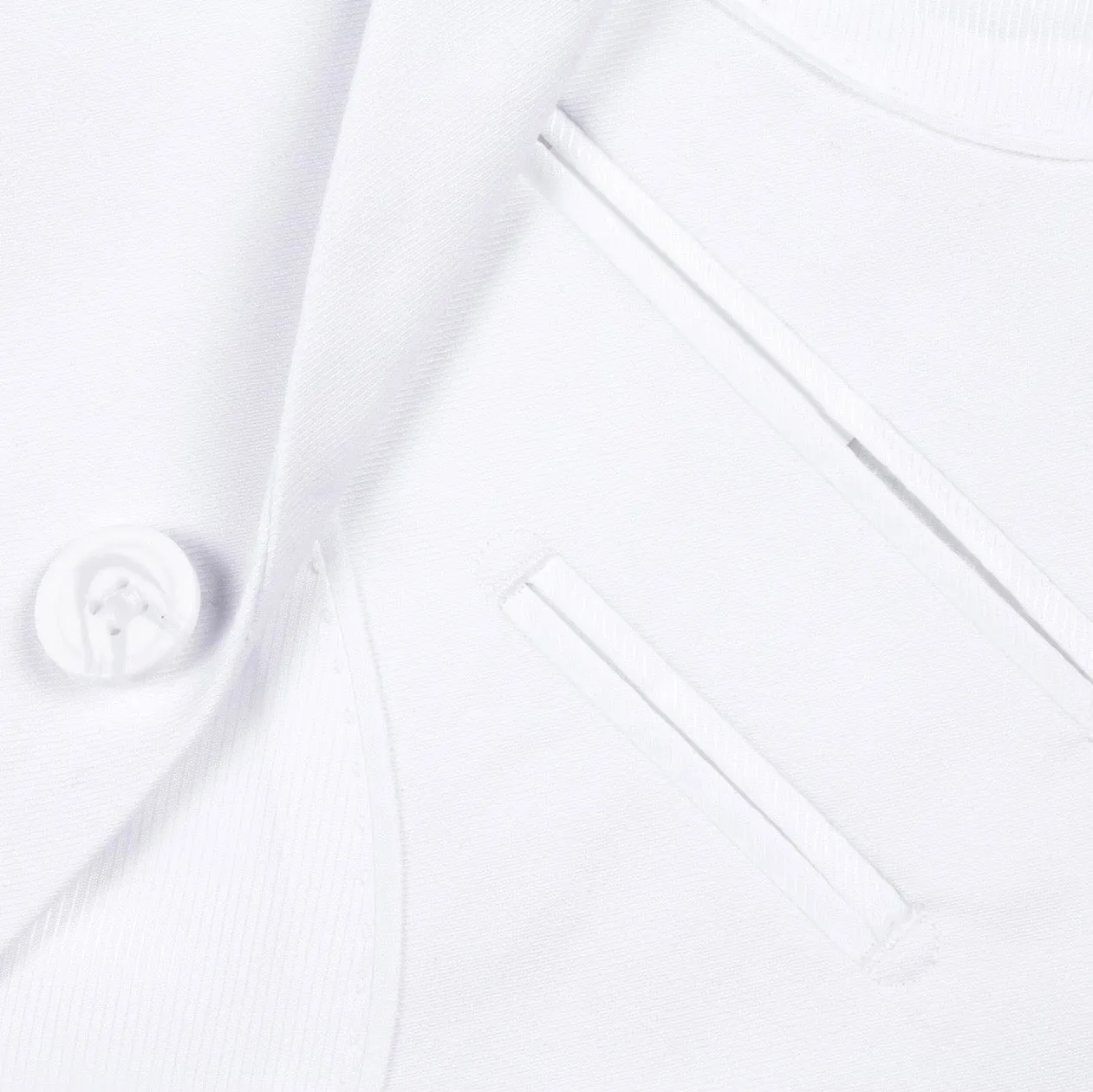 Men's Renoir Two Piece White Classic Fit Suit