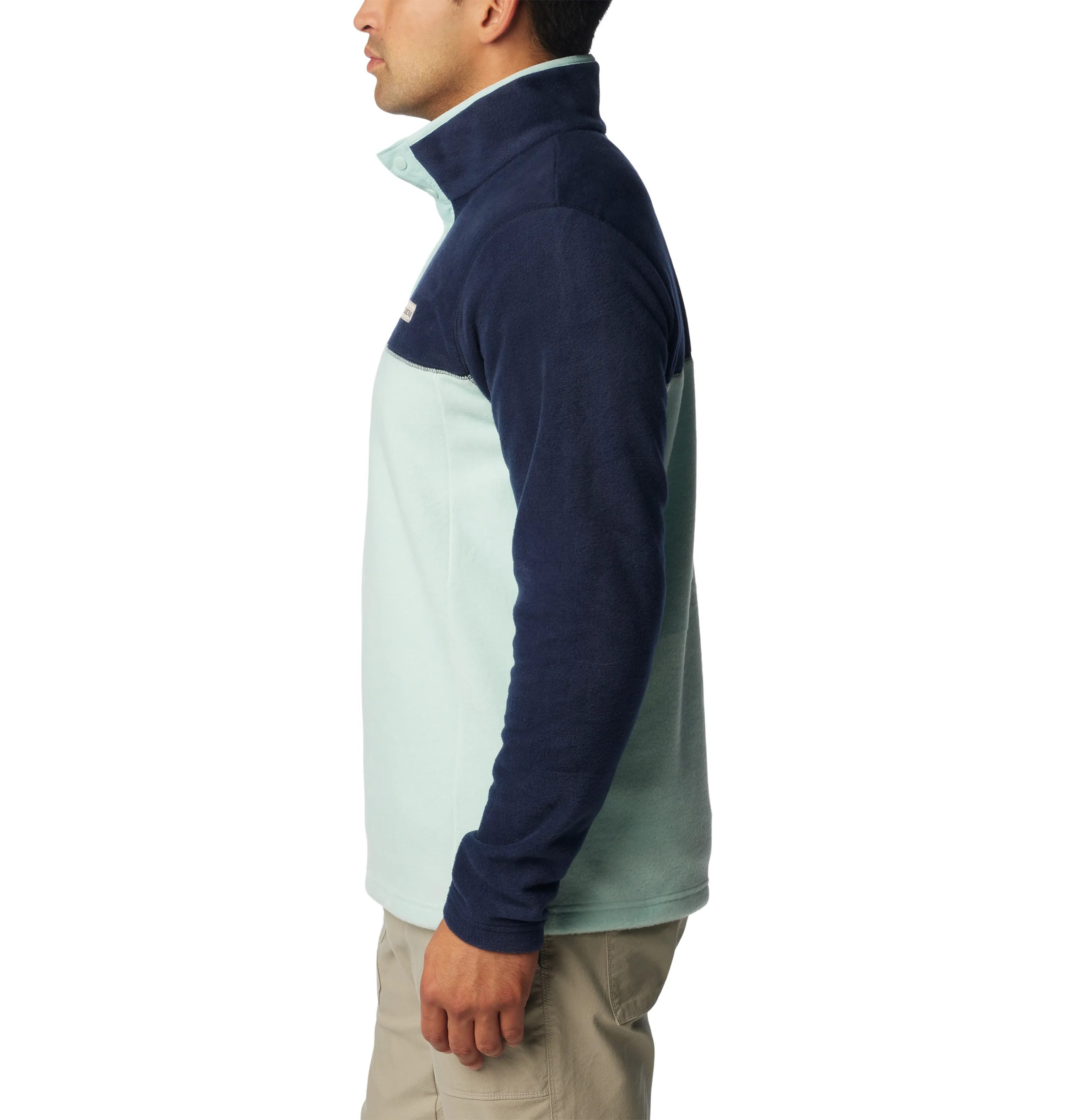 MEN'S STEENS MOUNTAIN HALF SNAP - SPRAY/COLLEGIATE