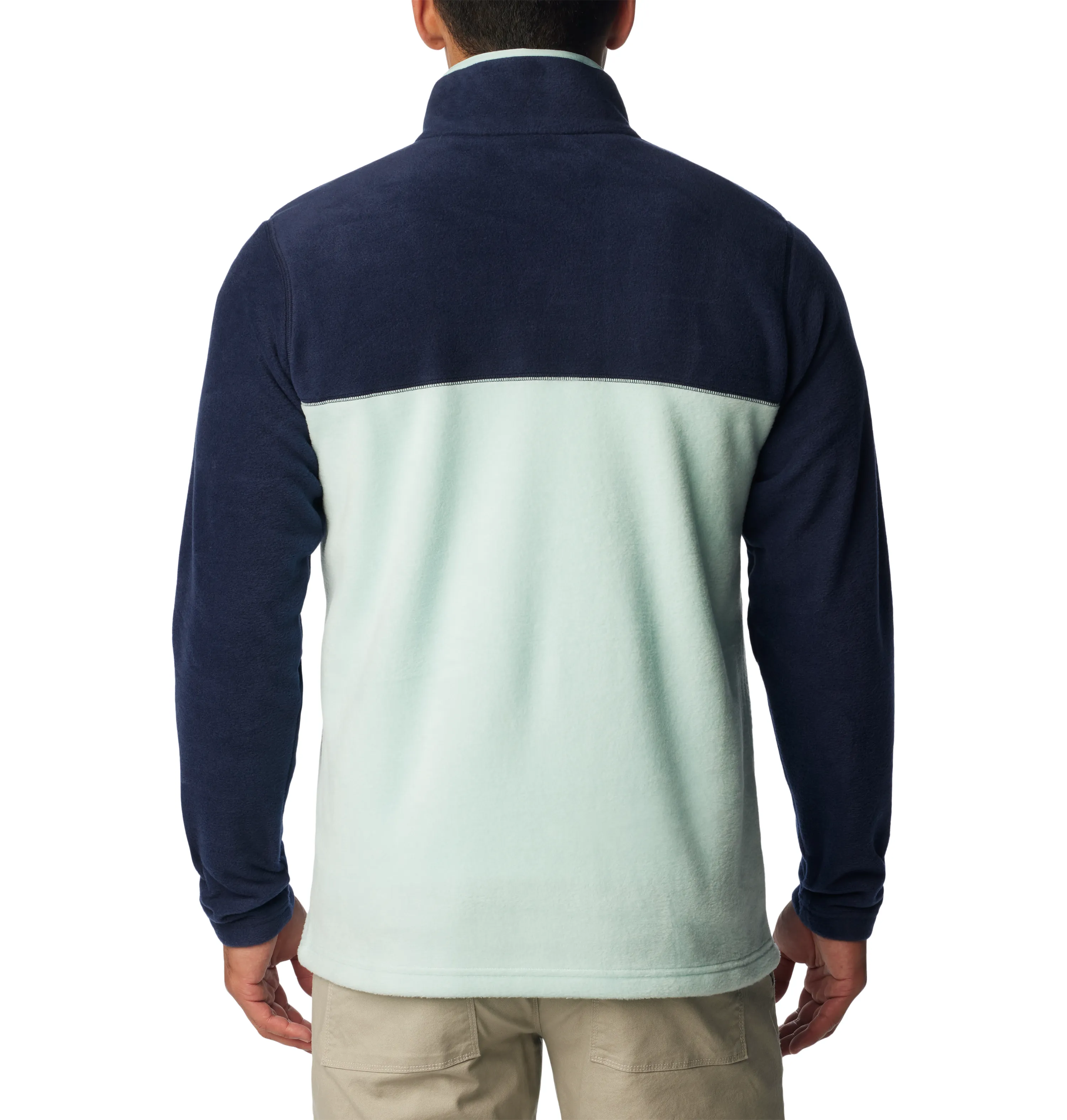 MEN'S STEENS MOUNTAIN HALF SNAP - SPRAY/COLLEGIATE
