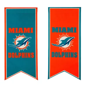 Miami Dolphins, Flag Banner,14lb3816xl