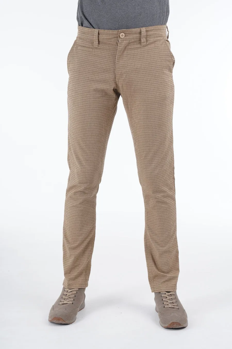 Mocha Grid Pants