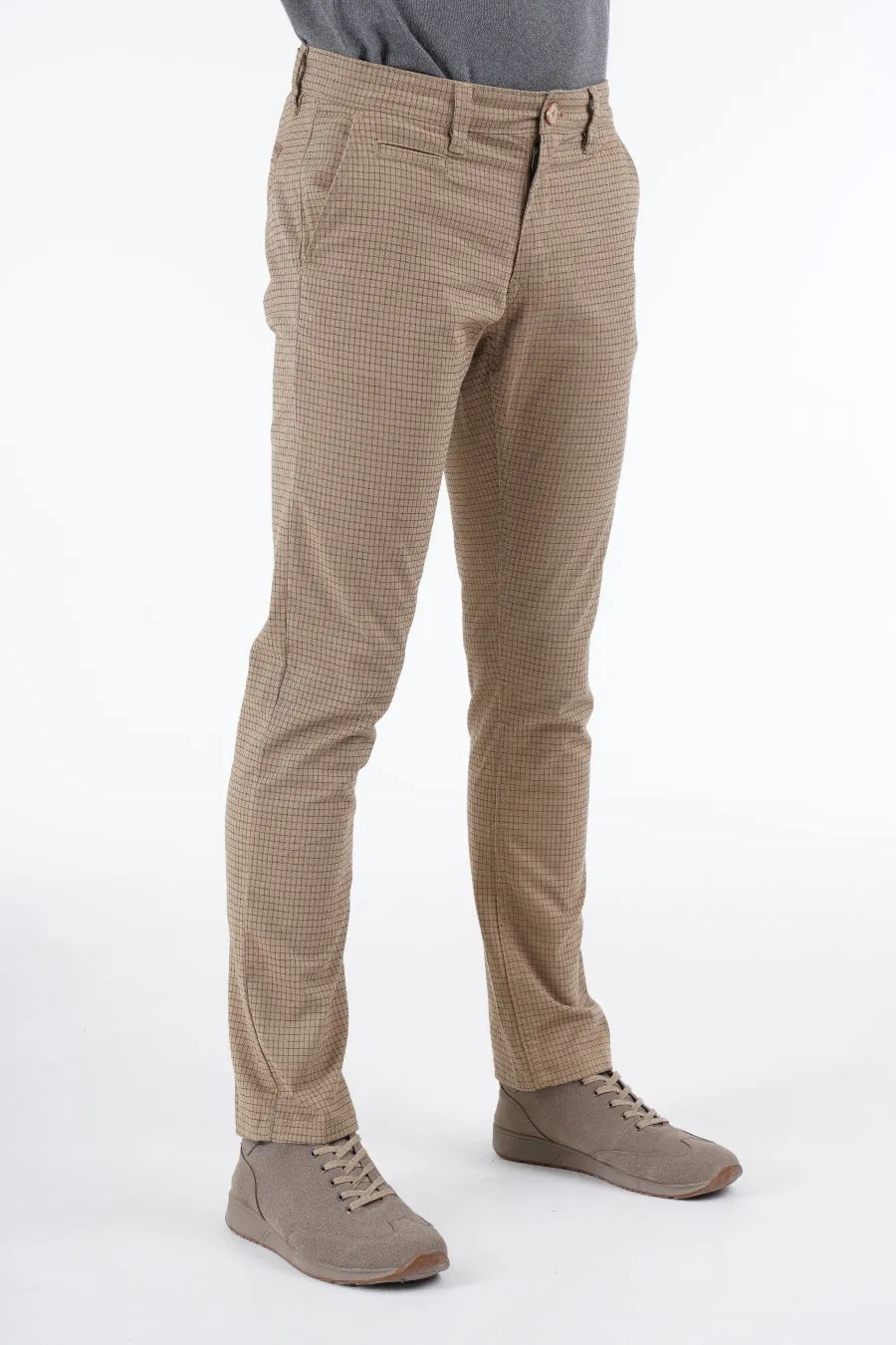 Mocha Grid Pants