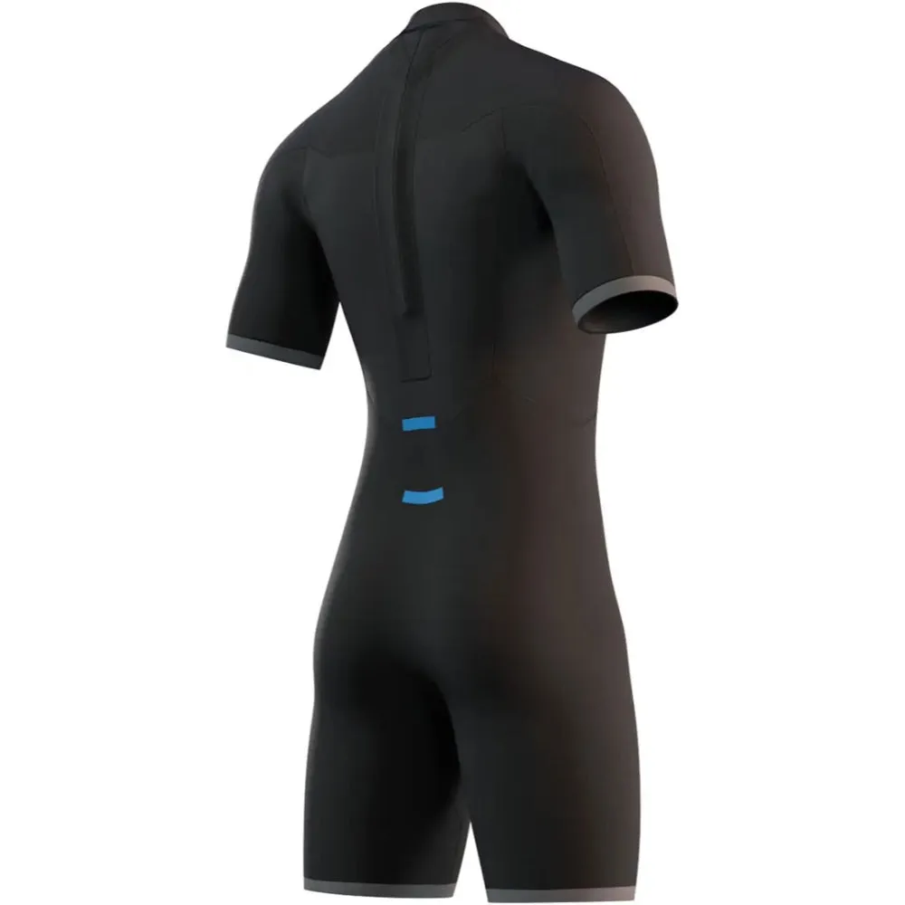MYSTIC BRAND 3/2 BACK ZIP NIGHT BLUE