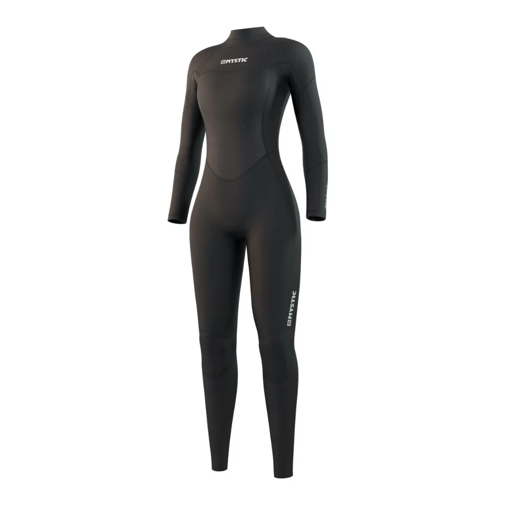 MYSTIC WMS STAR 3/2 BACK ZIP BLACK