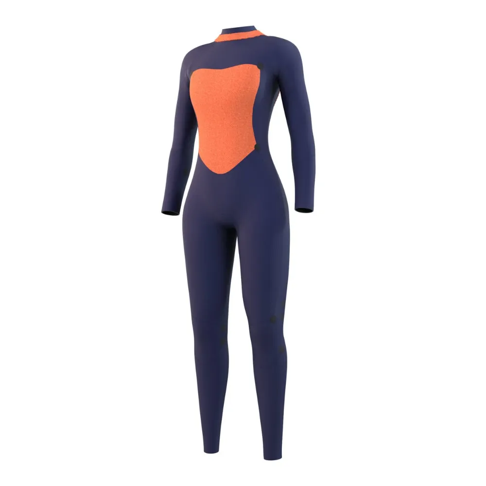 MYSTIC WMS STAR 3/2 BACK ZIP BLACK